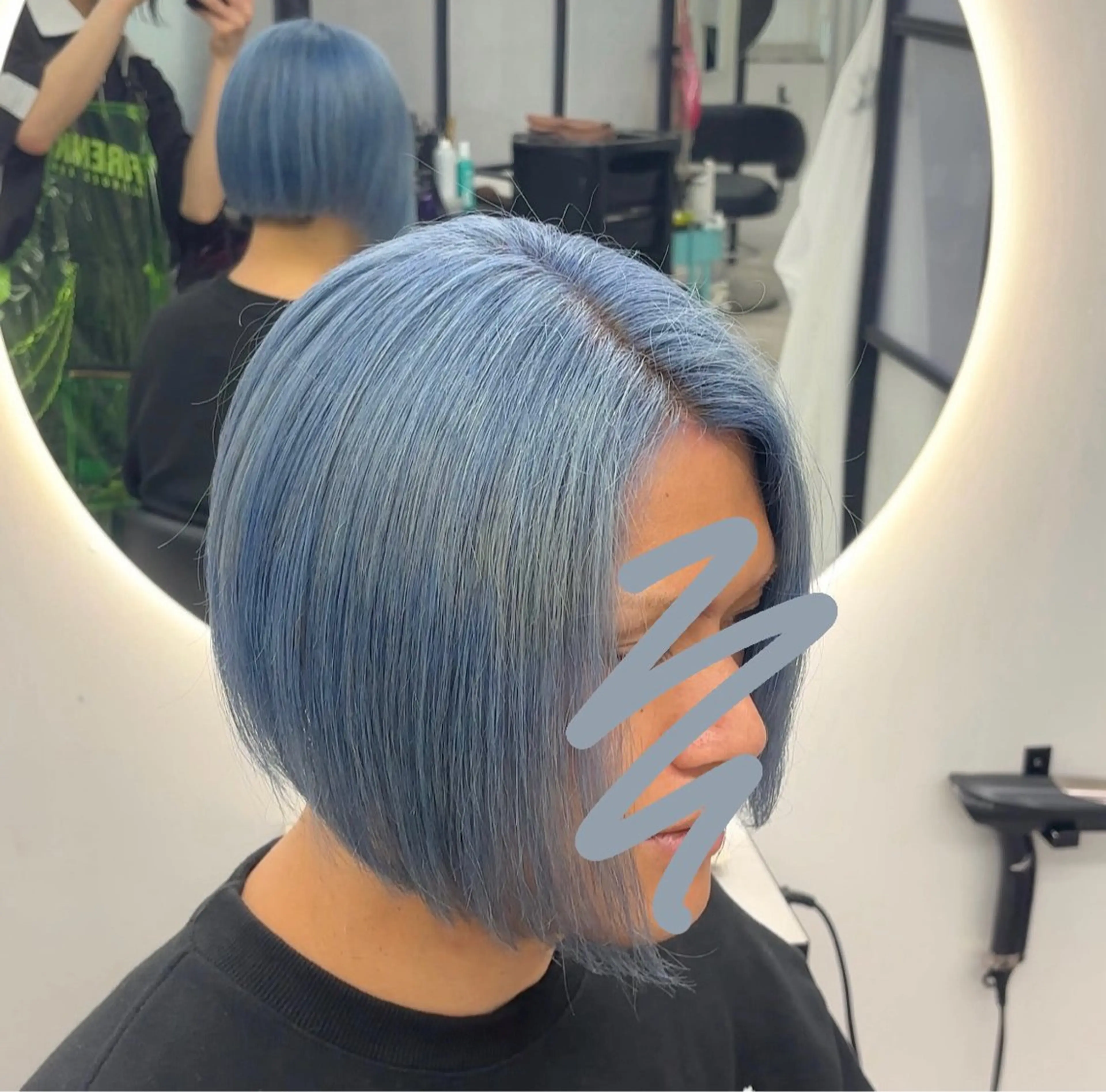 カラー メンズ ヘアカラー Ren. 🦋デザインカラーのヘアスタイル