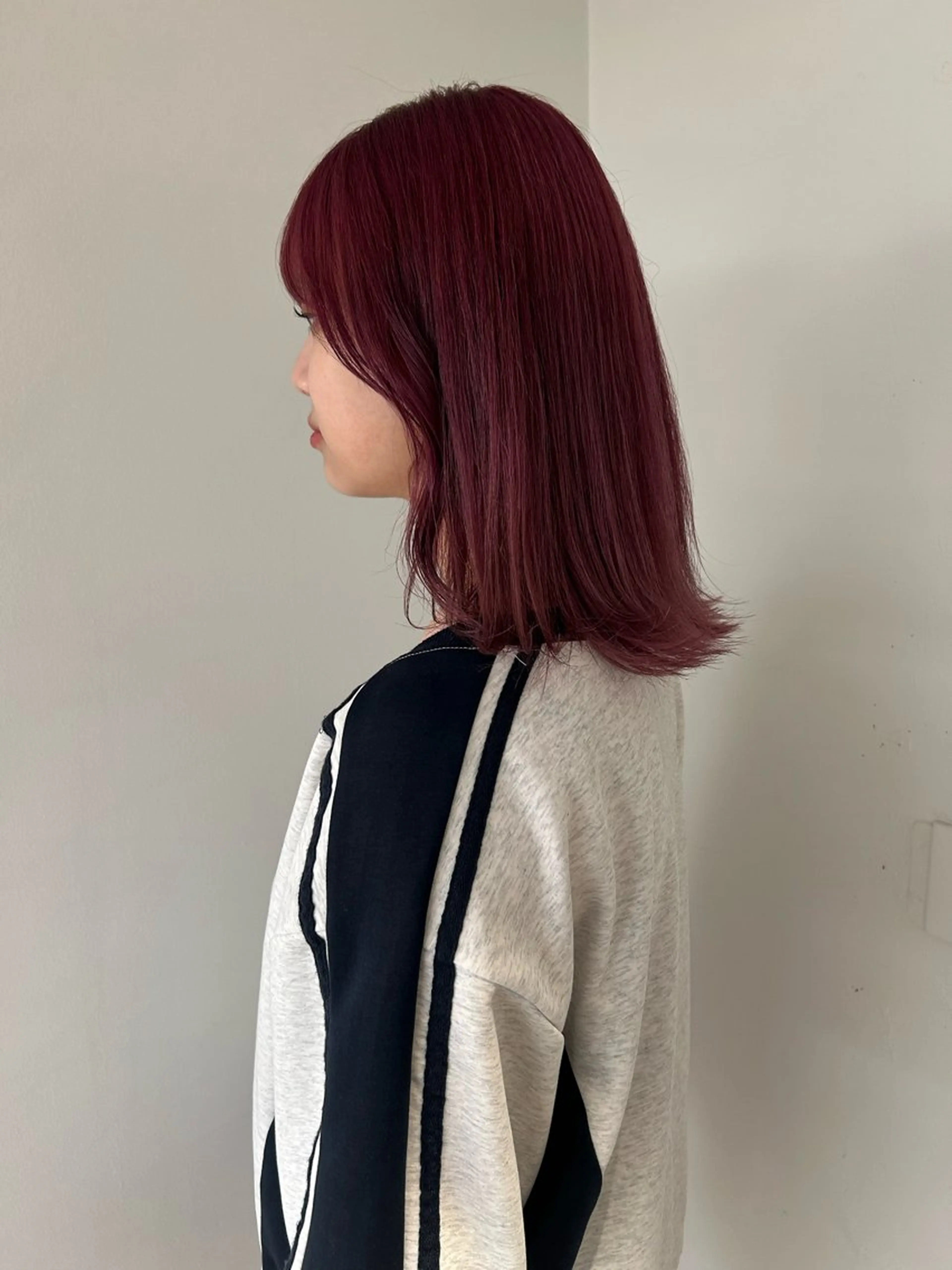 ミディアム カラー ヘアカラー トリートメント lomalia daisukeのヘアスタイル