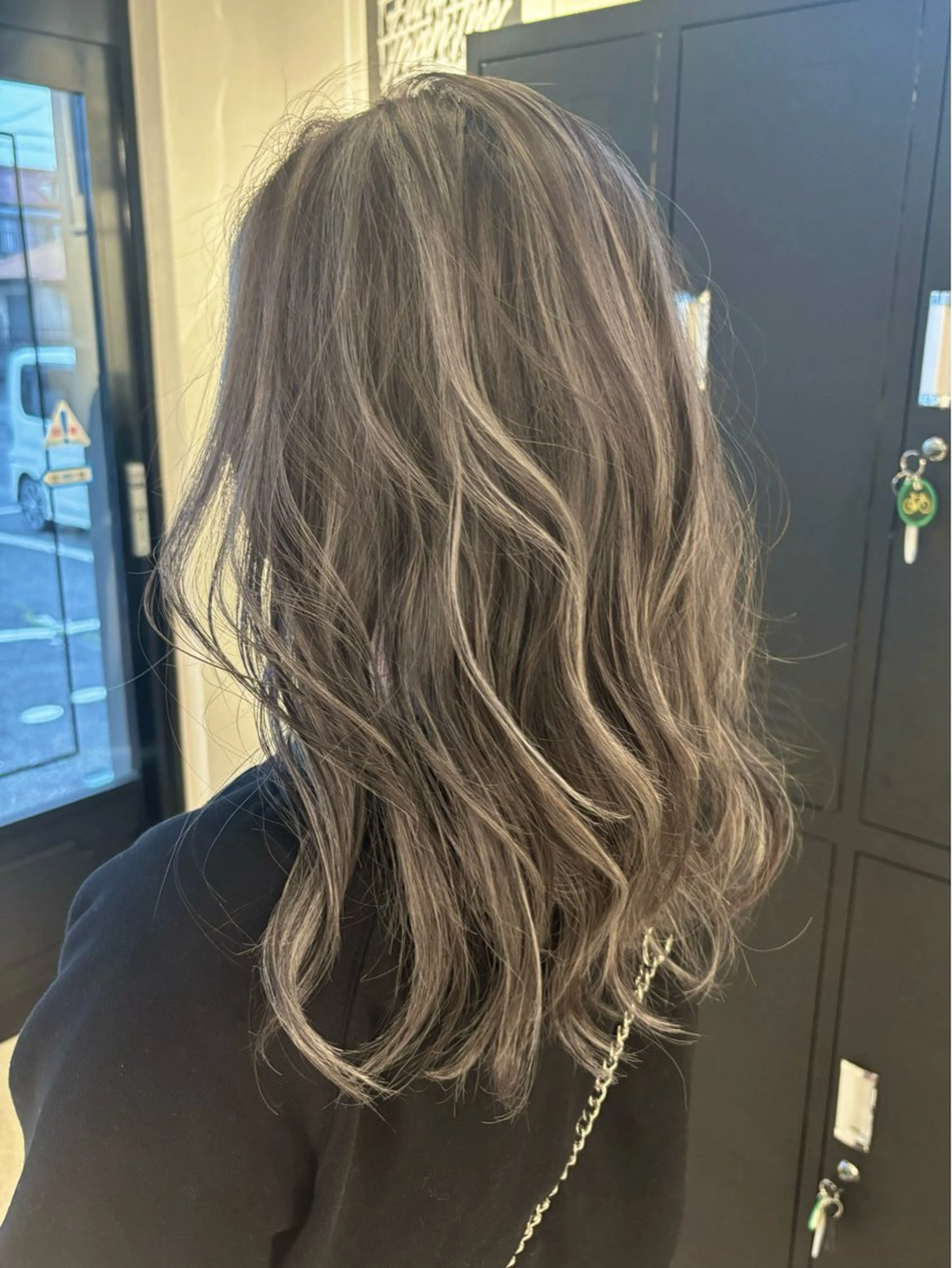 ロング ハイライト shuyu /sunsのヘアスタイル