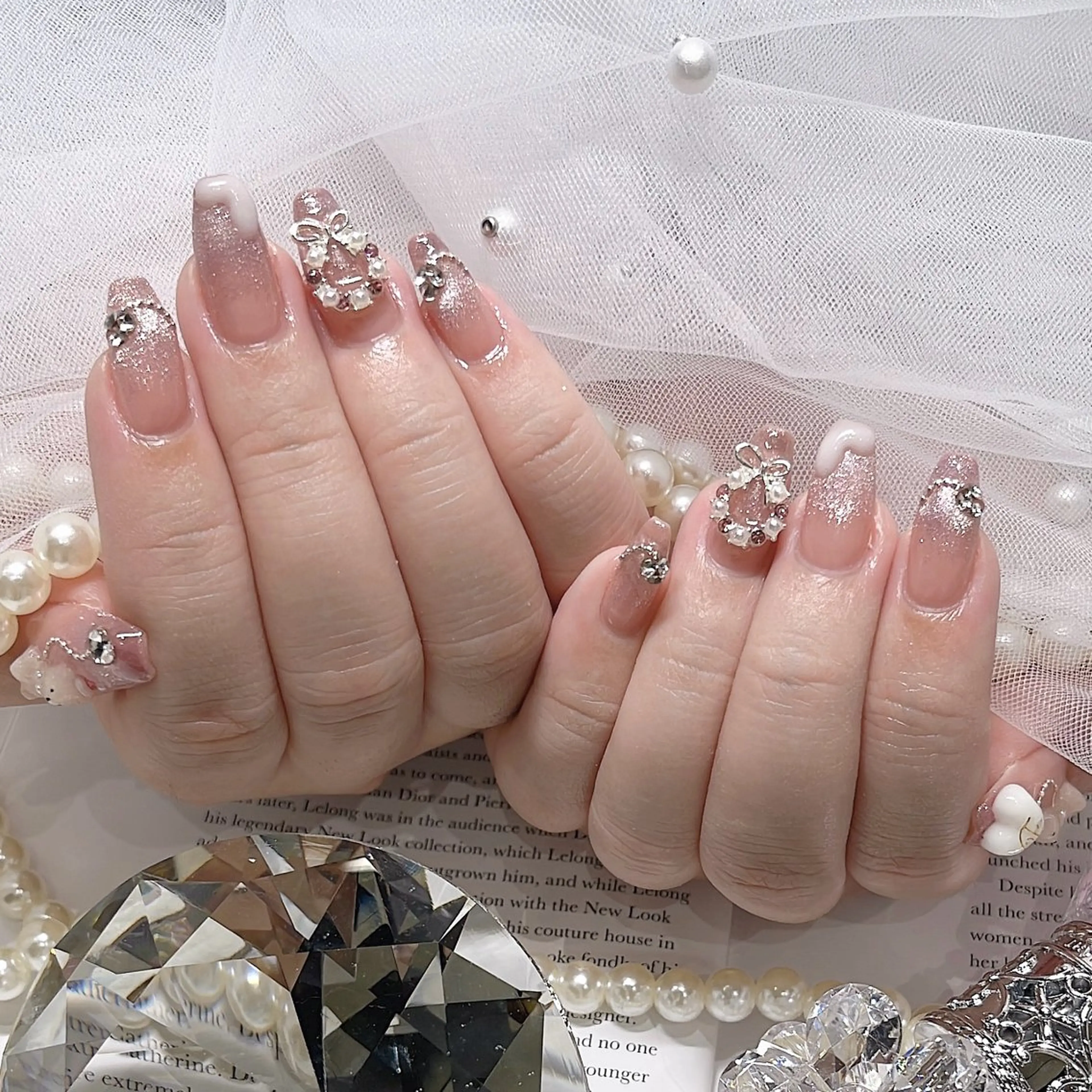 ネイル 冬ネイル クリスマス GO TODAY シェアサロン心斎橋Edel店所属・momoka 心斎橋nailのネイルデザイン