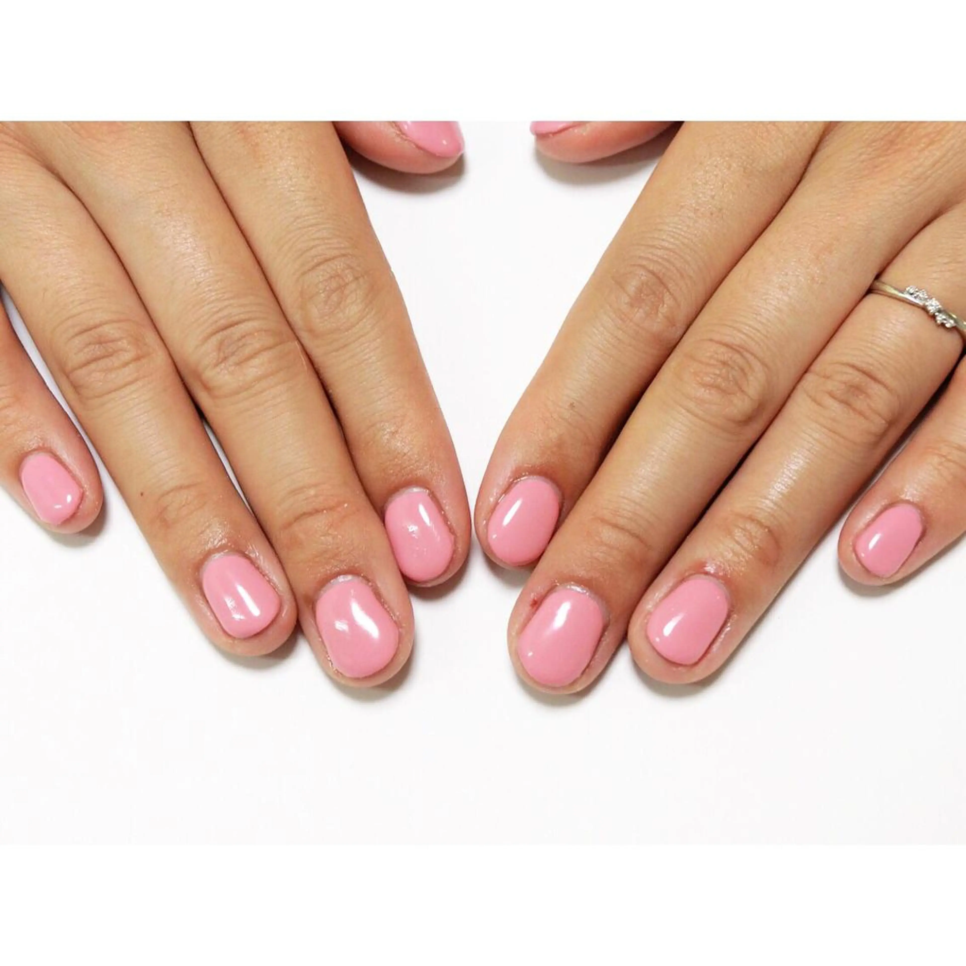 ネイル ワンカラーネイル 痛ネイル/ワンホン/ フィルイン/長さだしのネイルデザイン