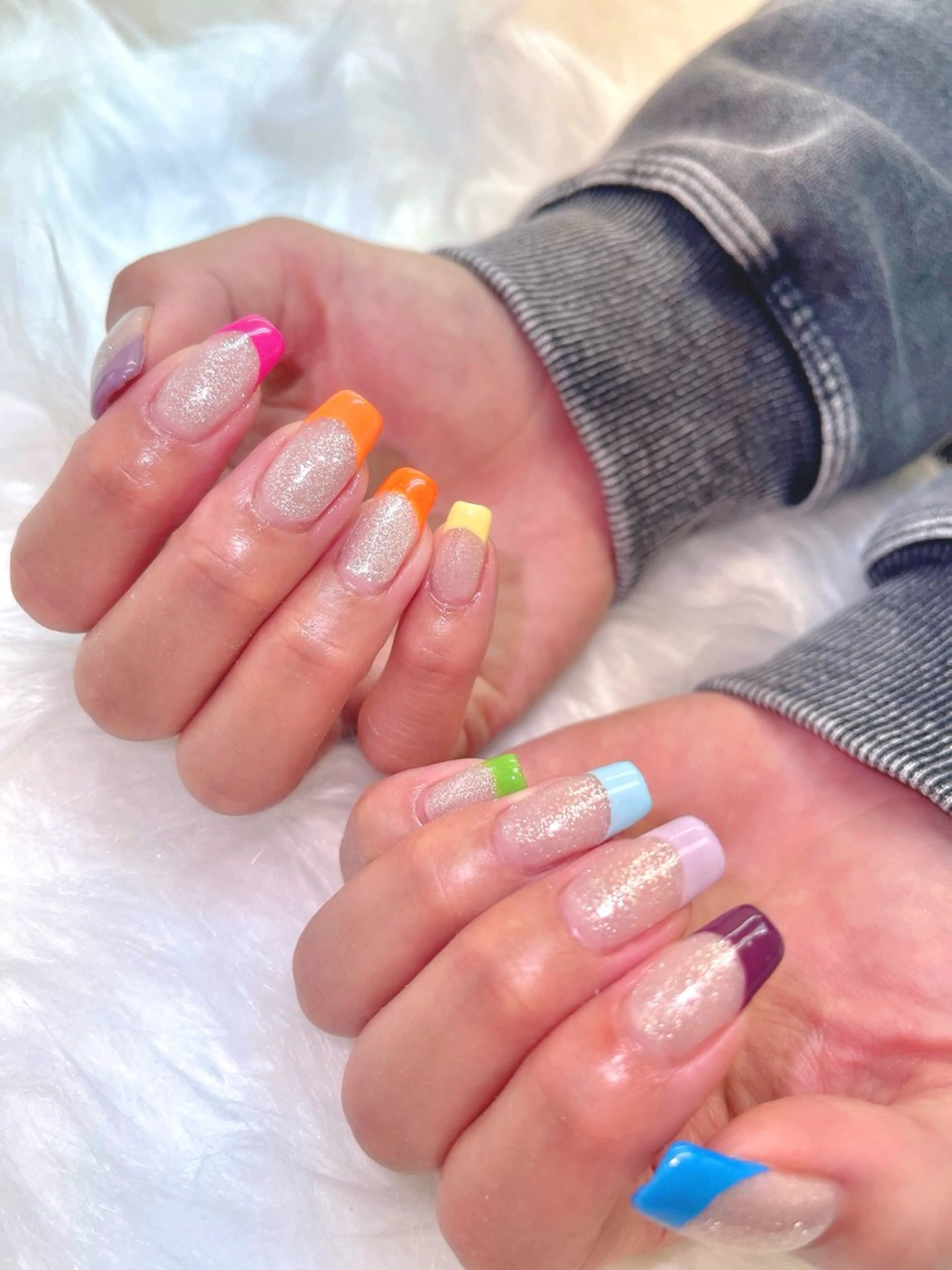 ネイル 【大垣ネイル】 ゆうか☀️🩵のネイルデザイン
