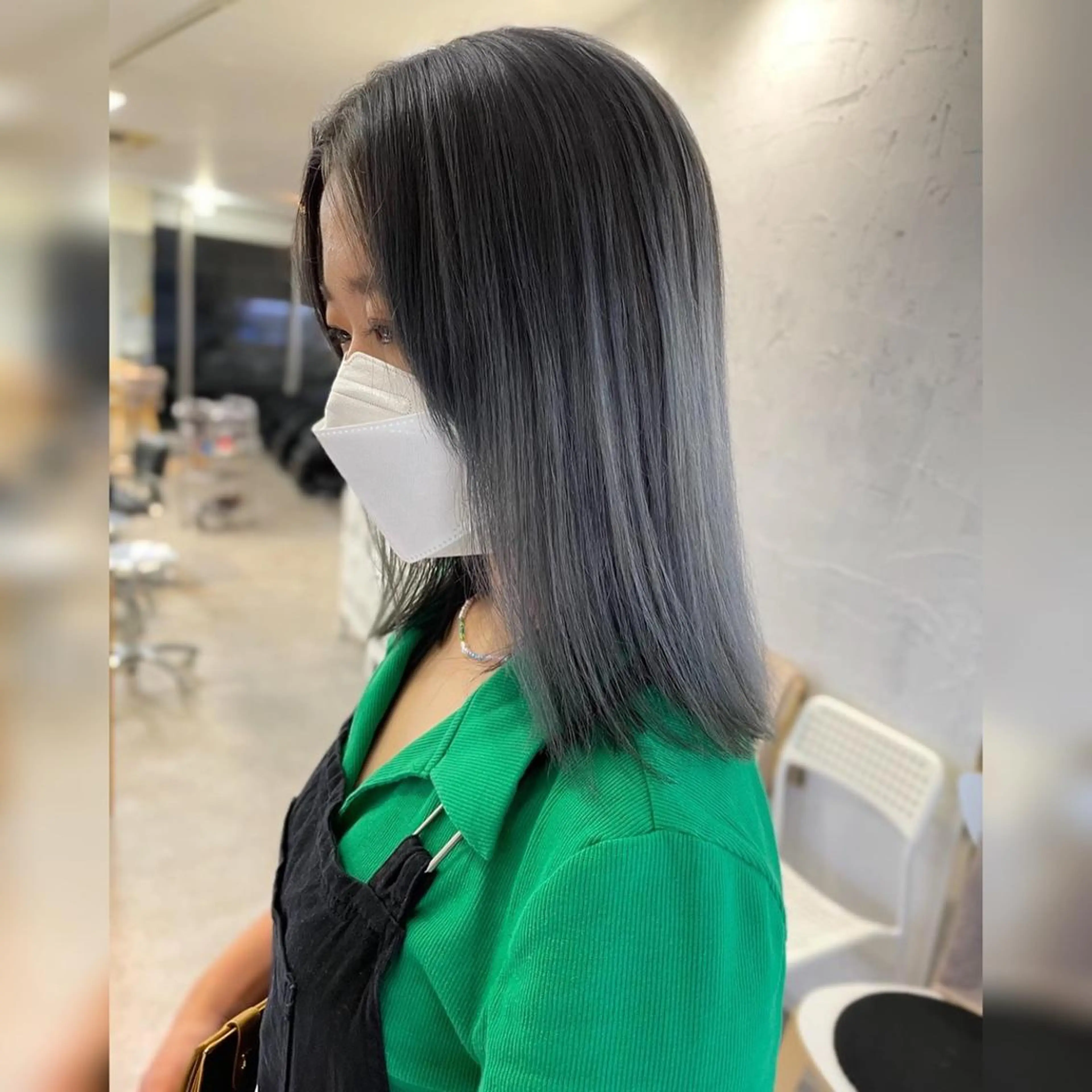 ミディアム カラー パーマ ヘアアレンジ メンズ キッズ ネイル マツエク・マツパ アイブロウ メンズブリーチ メンズハイトーン ブリーチ 透明感カラー デザインカラー Ali'i men's salon所属・パーマ、カラー特化 園田翔大のヘアスタイル