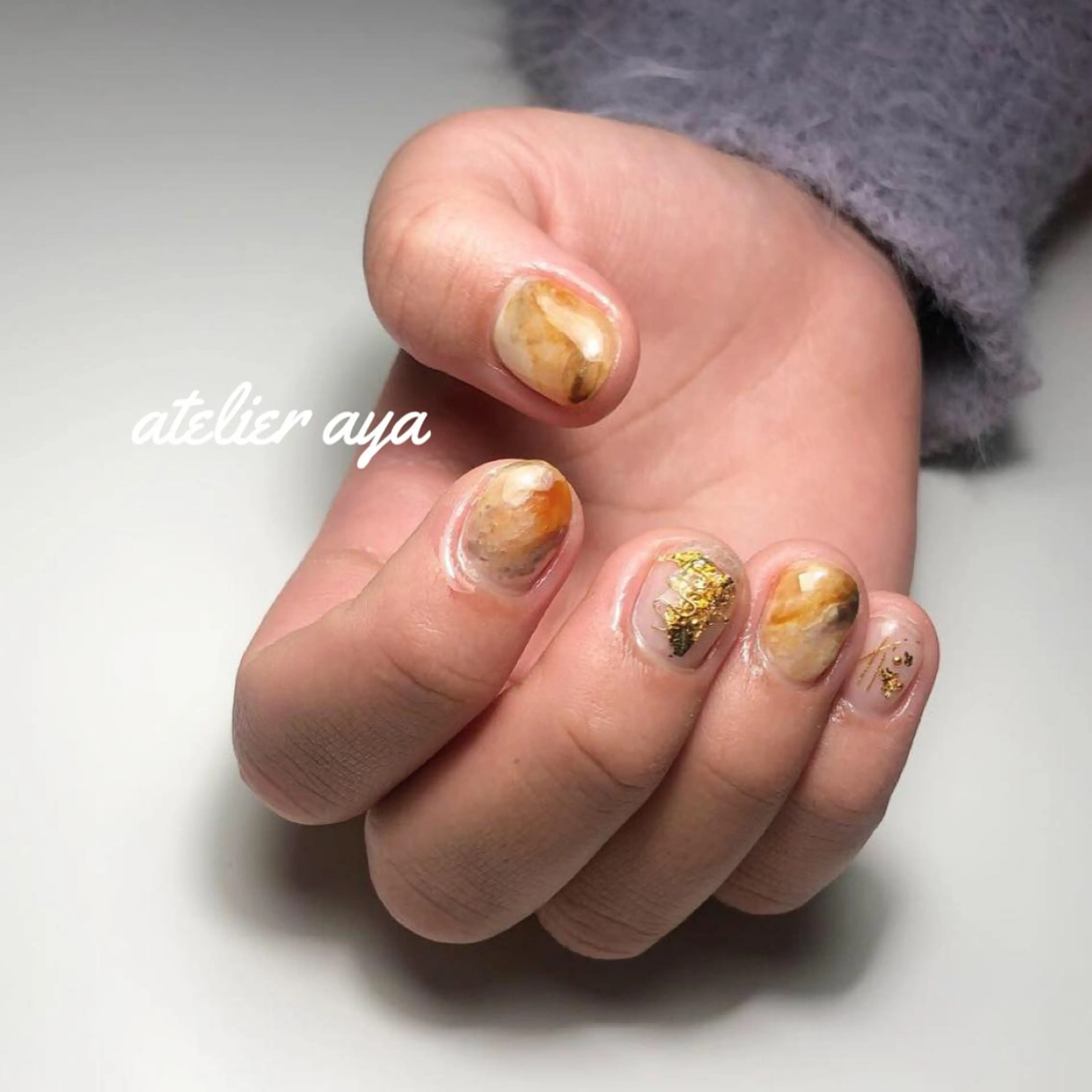 ネイル ニュアンスネイル 北名古屋♡ ayanaのネイルデザイン