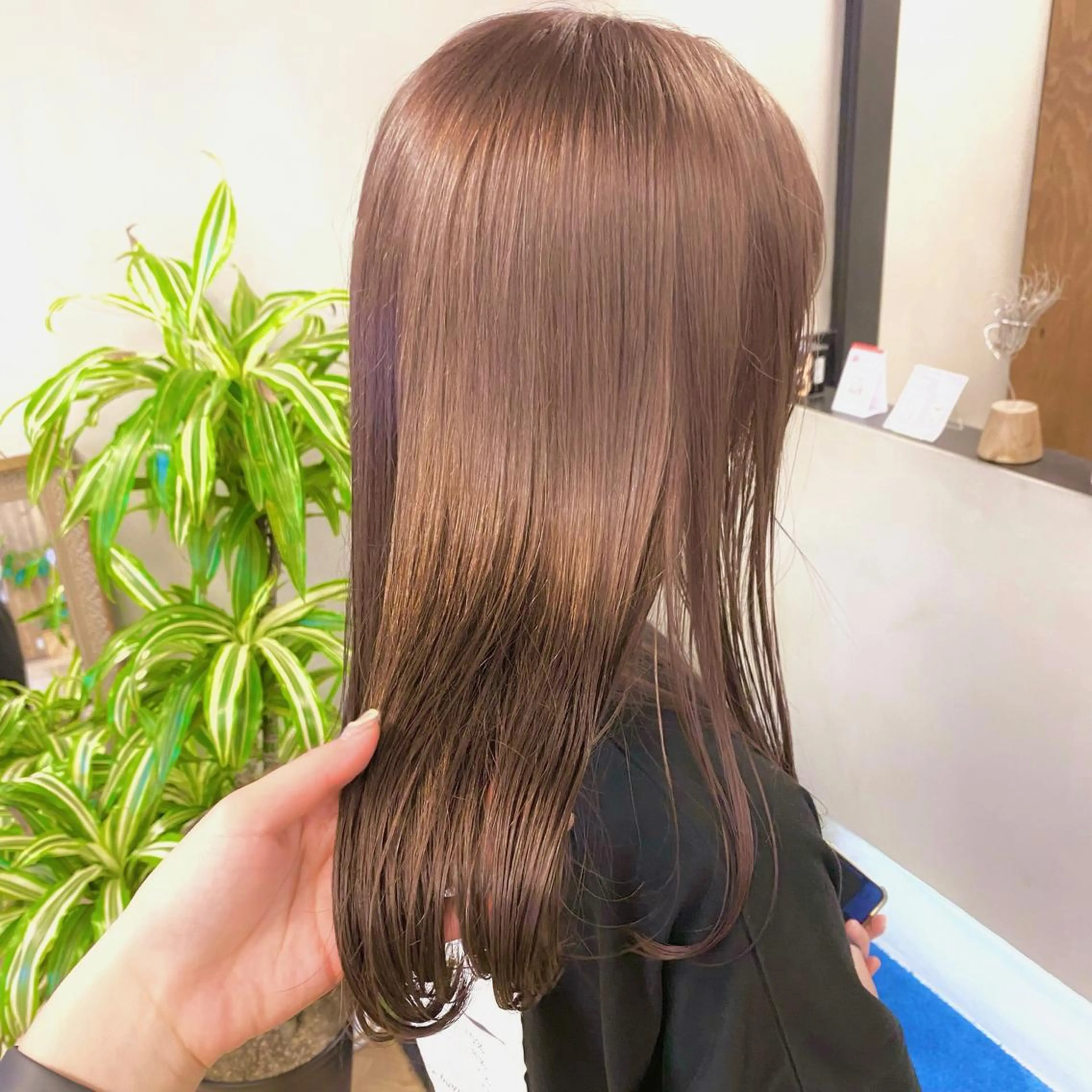 セミロング カラー パーマ ヘアアレンジ メンズ キッズ ネイル マツエク・マツパ EMANON梅田店所属・前川 朋香のヘアスタイル