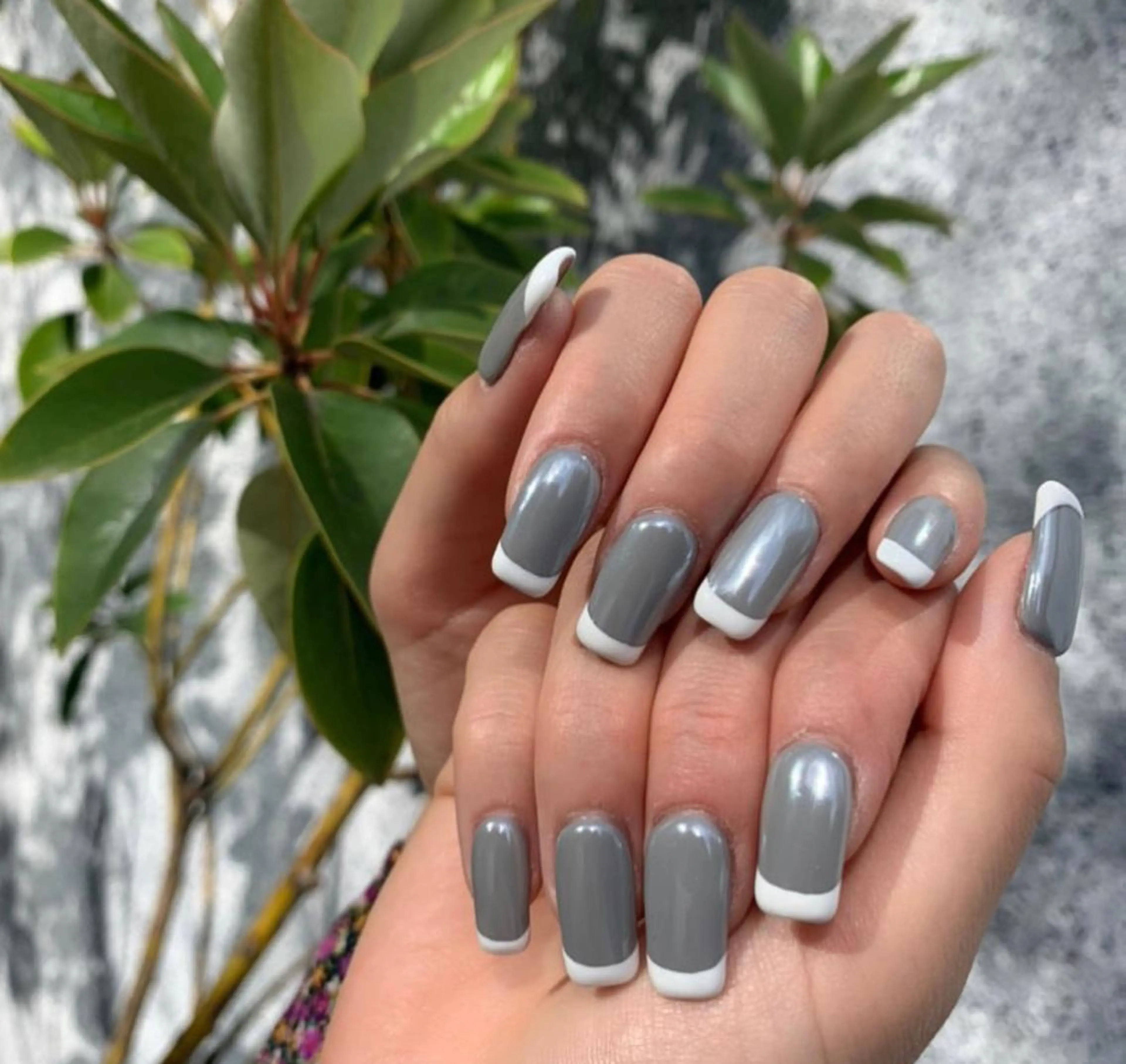 ネイル フレンチネイル ミラーネイル 持ち込み ニュアンスネイル ハンドネイル ハンドケア Charme. NOBUKOのネイルデザイン