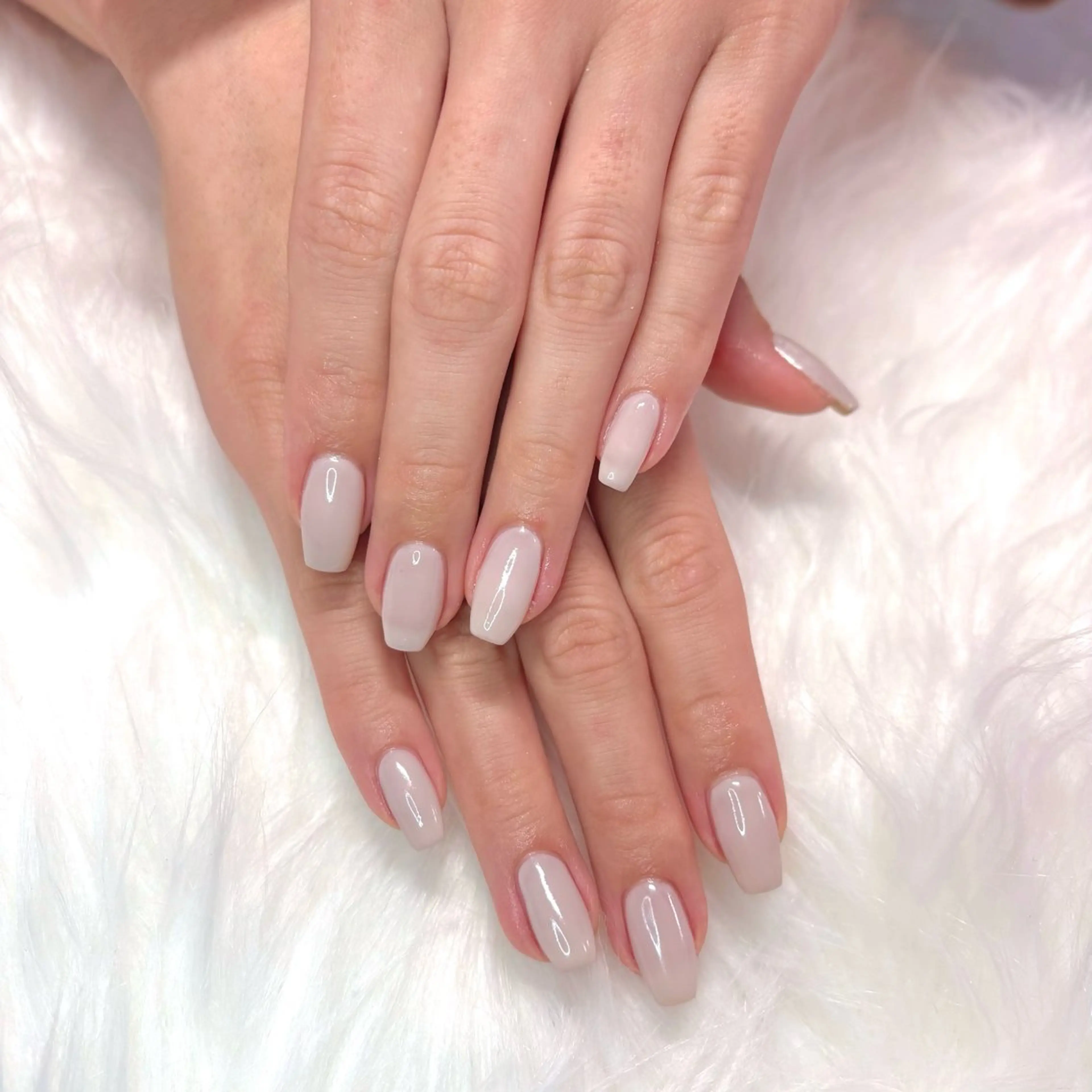 ネイル シンプルネイル ハンドネイル Noix nailのネイルデザイン