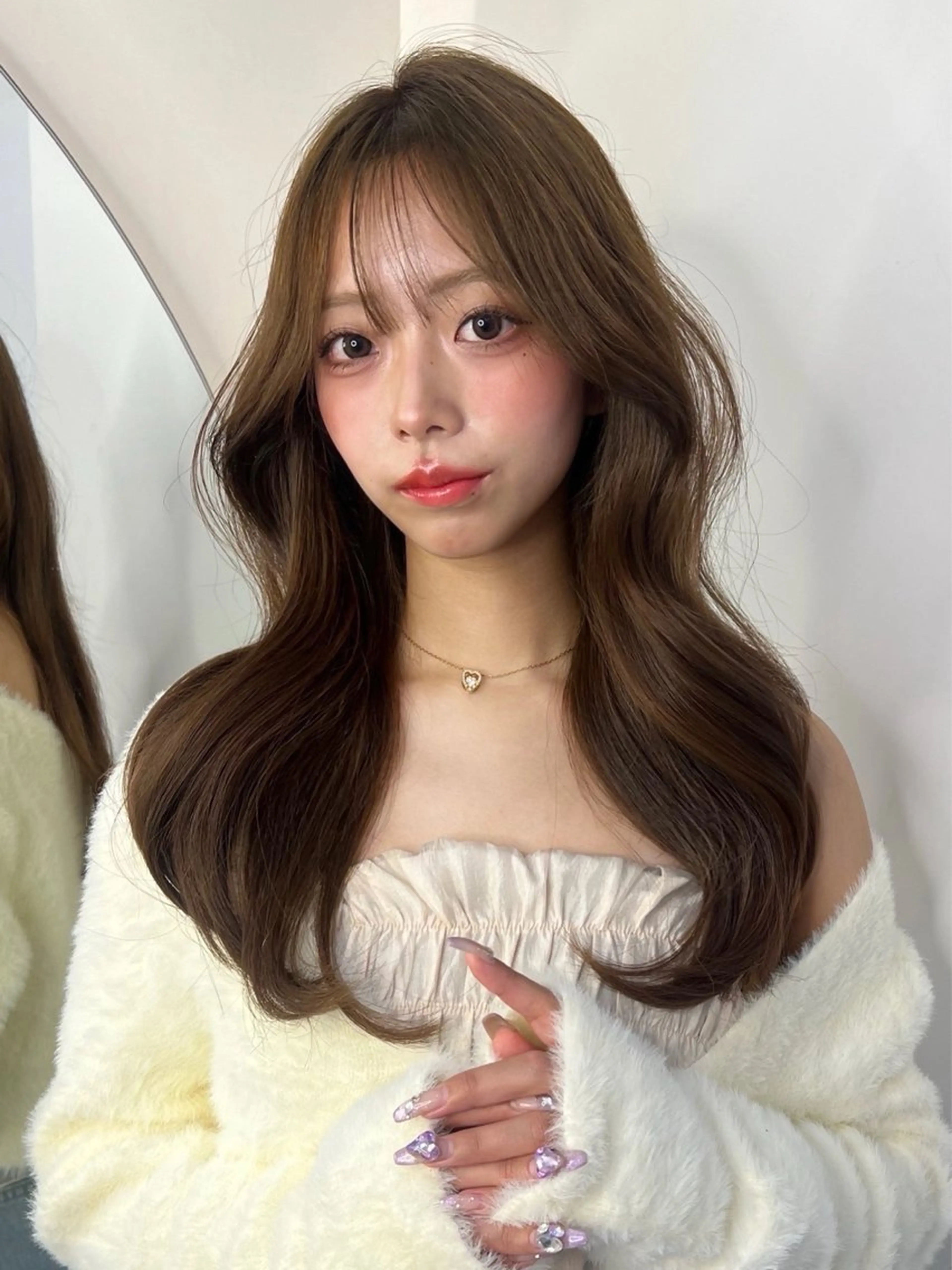 カラー shirof shinjuku所属・💖艶韓国ヘア /新宿/山下颯子💖のヘアスタイル