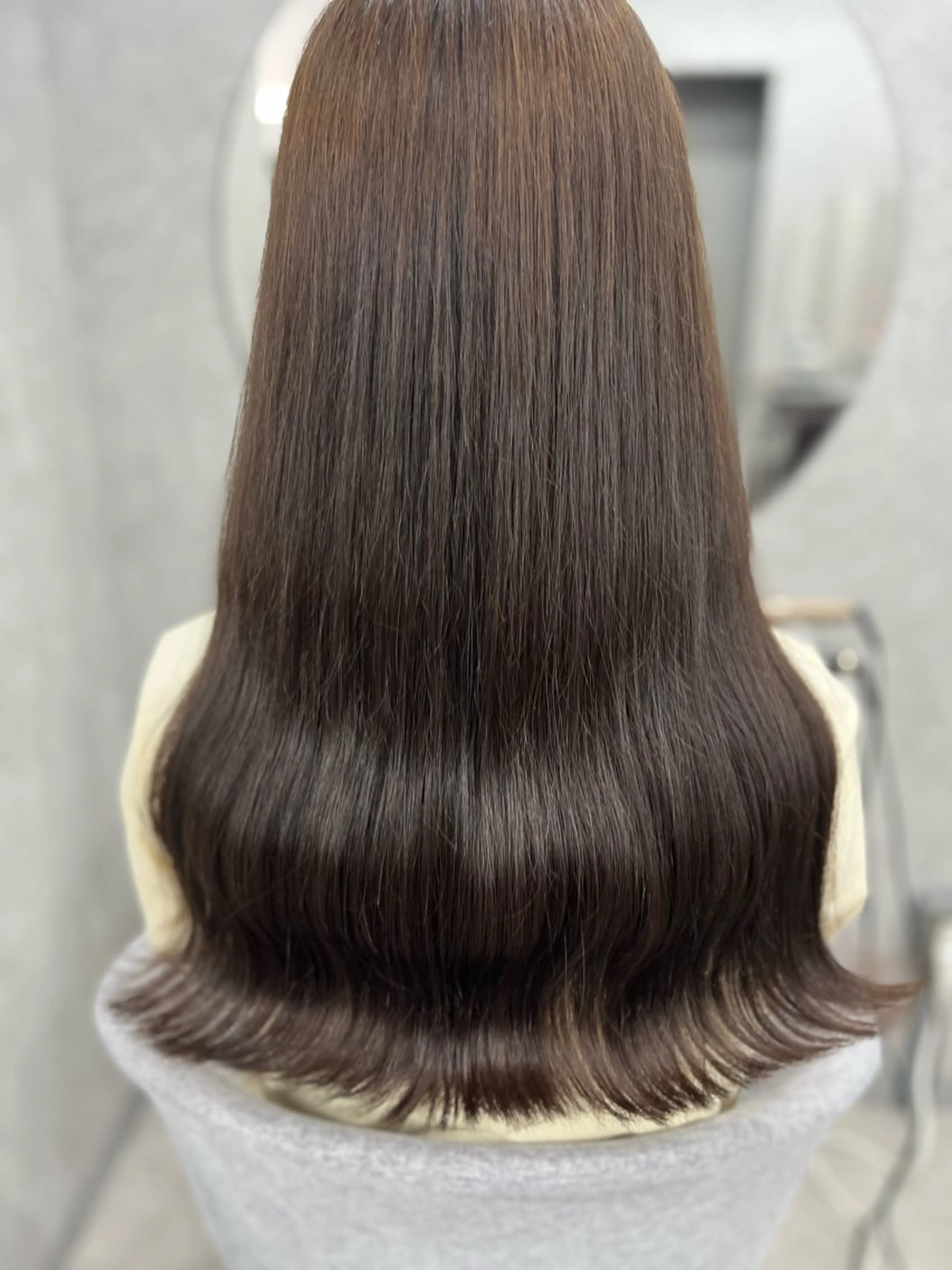 ロング カラー ヘアカラー トリートメント ヘッドスパ 💖 ぴんくぼぶの人 💖西田ゆうなのヘアスタイル