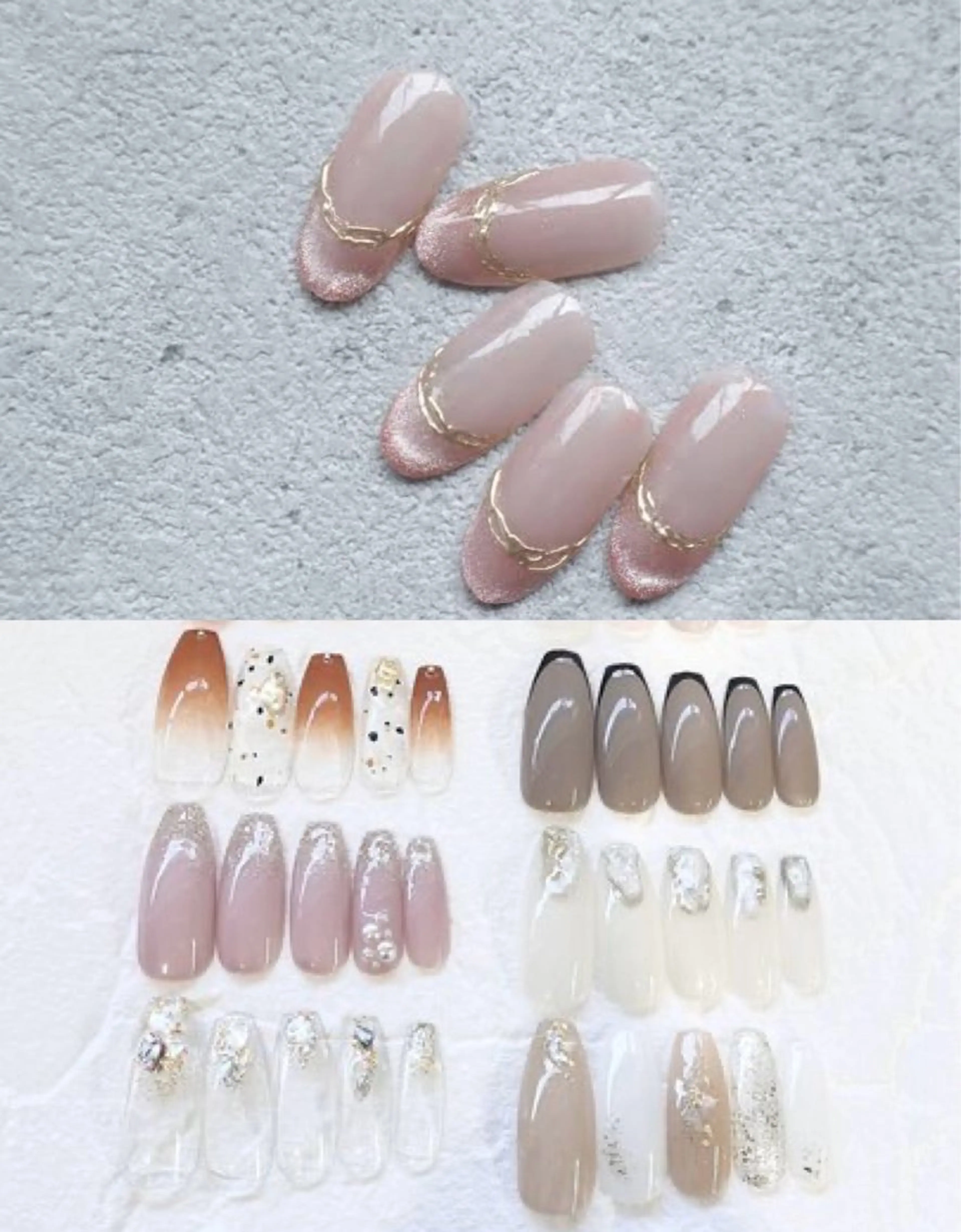 ネイル ニュアンスネイル Mon trésor所属・Montrésor 名古屋ネイルサロンのその他イメージ