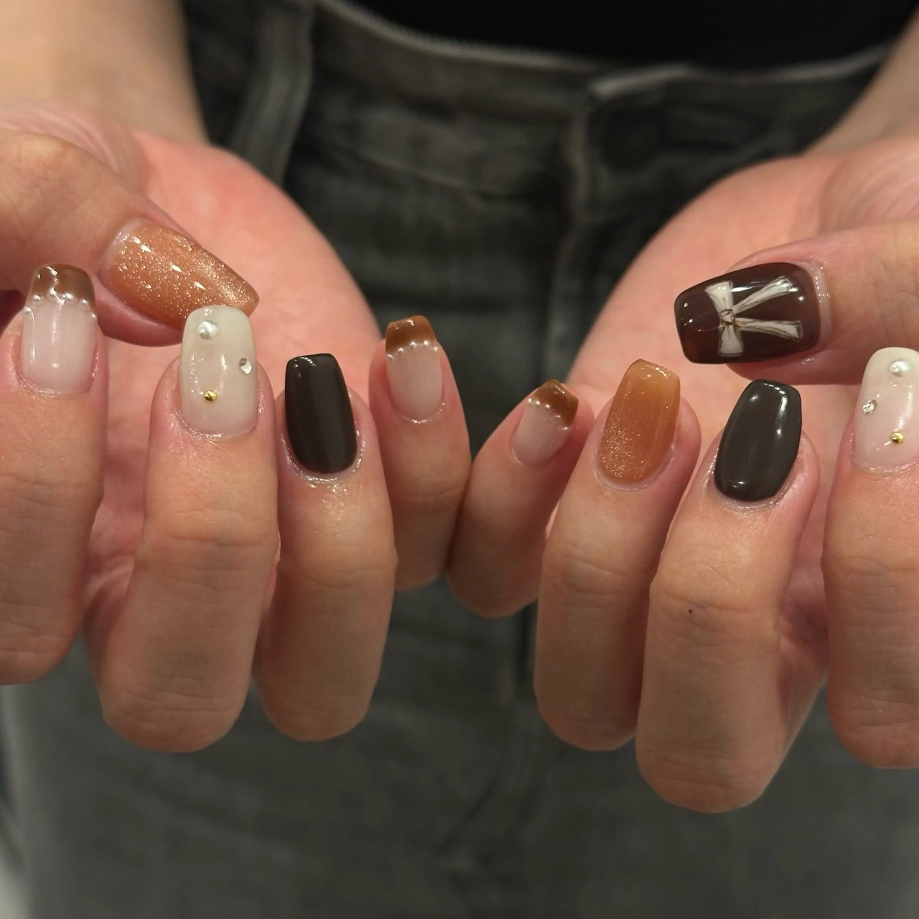 ネイル ハンドネイル COIN  nail hinataのネイルデザイン
