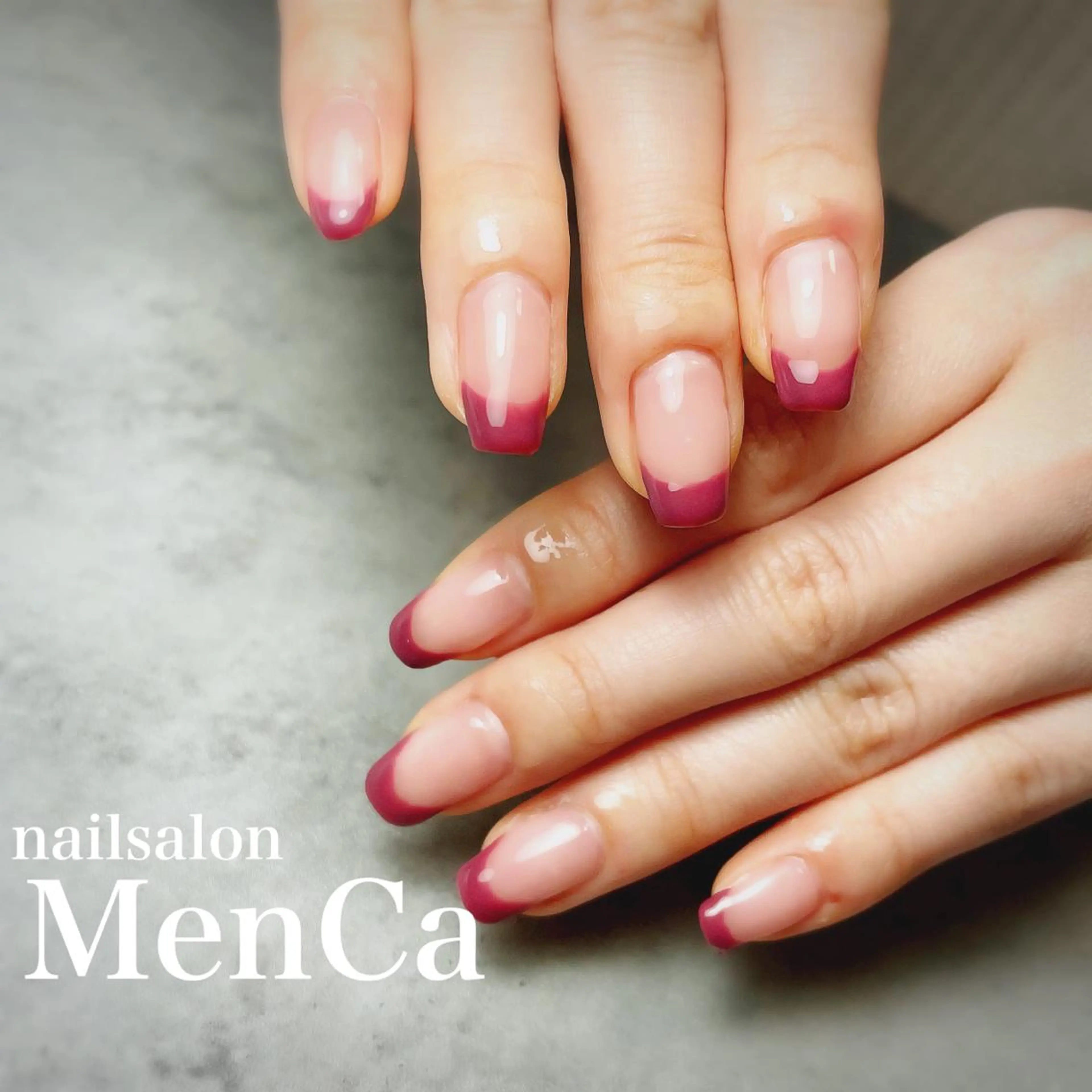 ネイル フレンチネイル ハンドネイル 江崎 景子のネイルデザイン