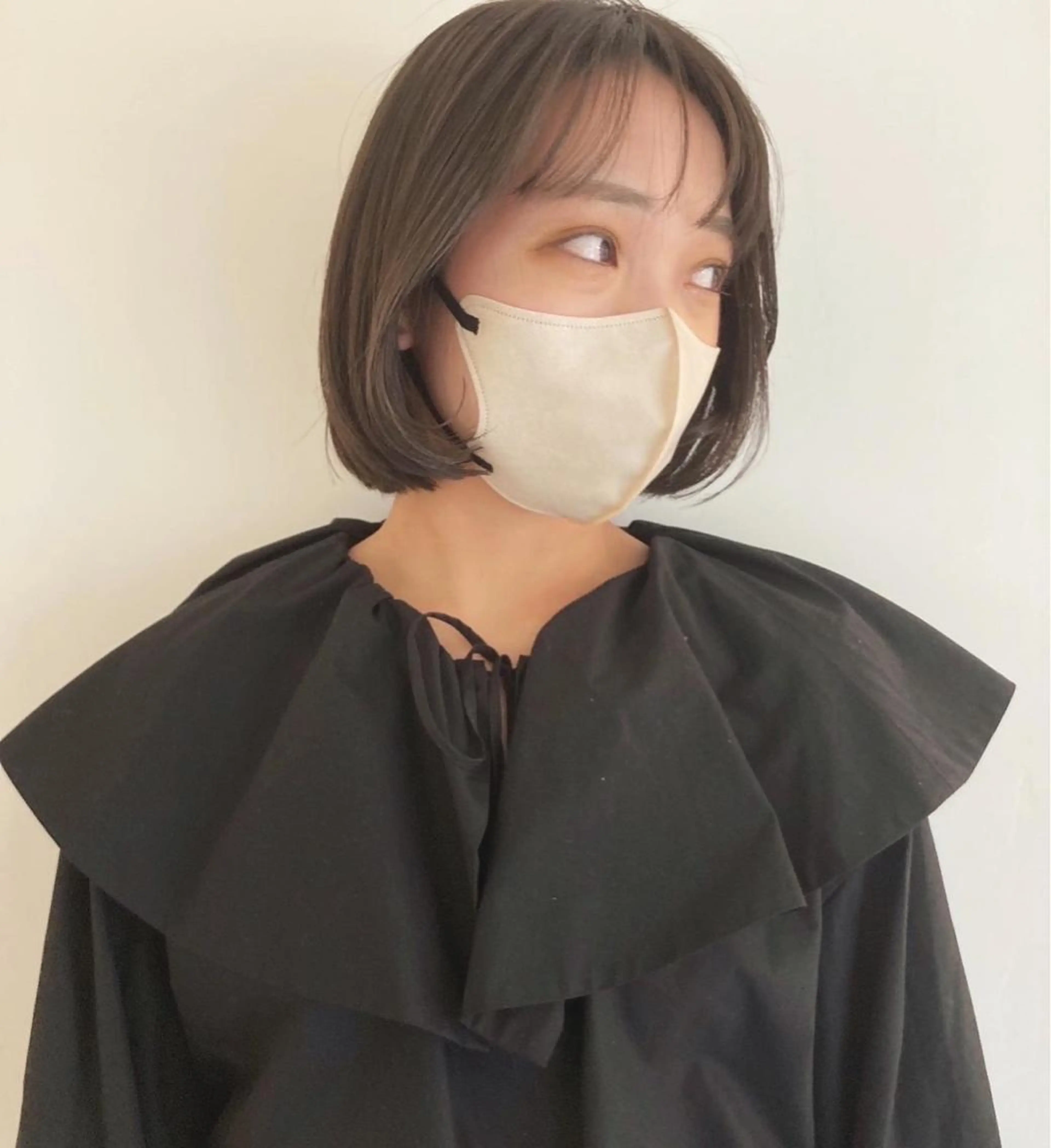 ショート カラー グレージュ カット ヘアカラー お洒落ベージュ🤎 代官山shibukiのヘアスタイル