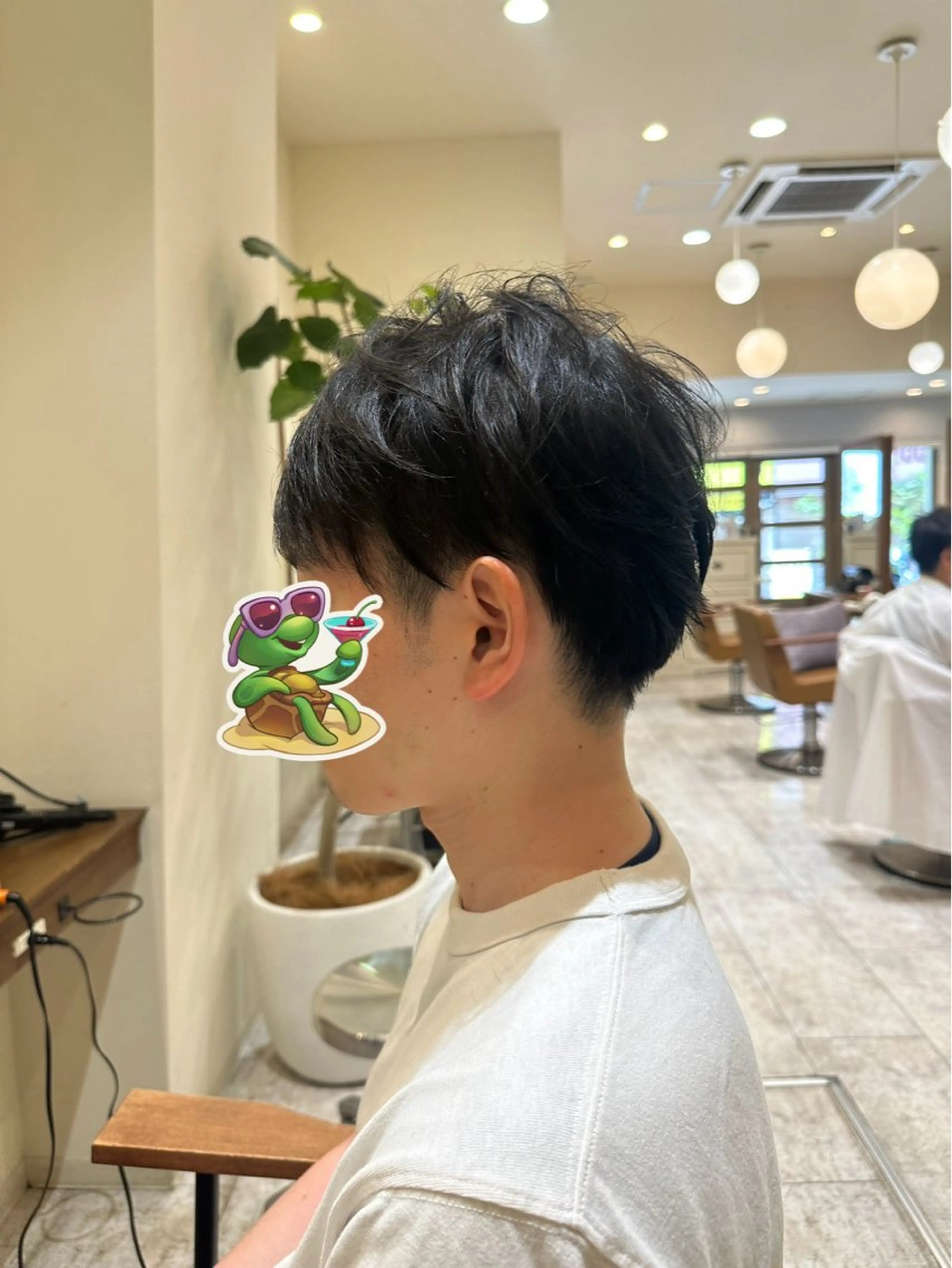 メンズ イマ フジのヘアスタイル