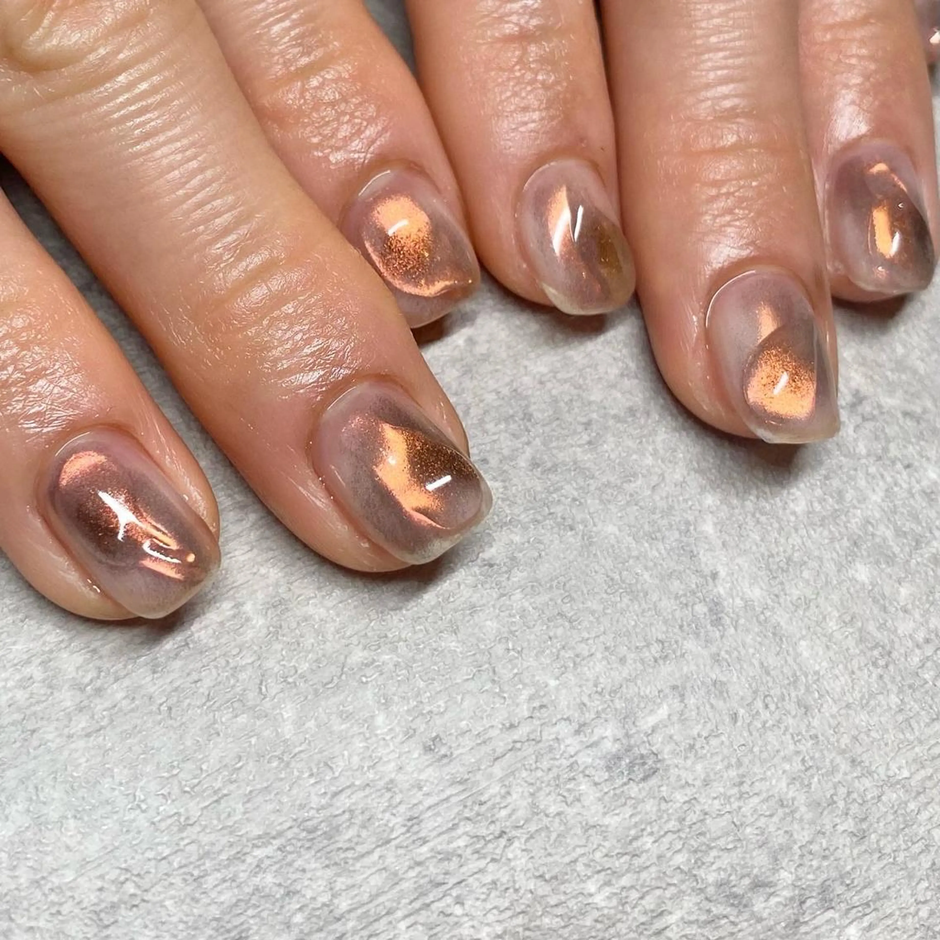 ネイル アートネイル ニュアンスネイル 春ネイル 夏ネイル ハンドネイル 山田 貴子のネイルデザイン