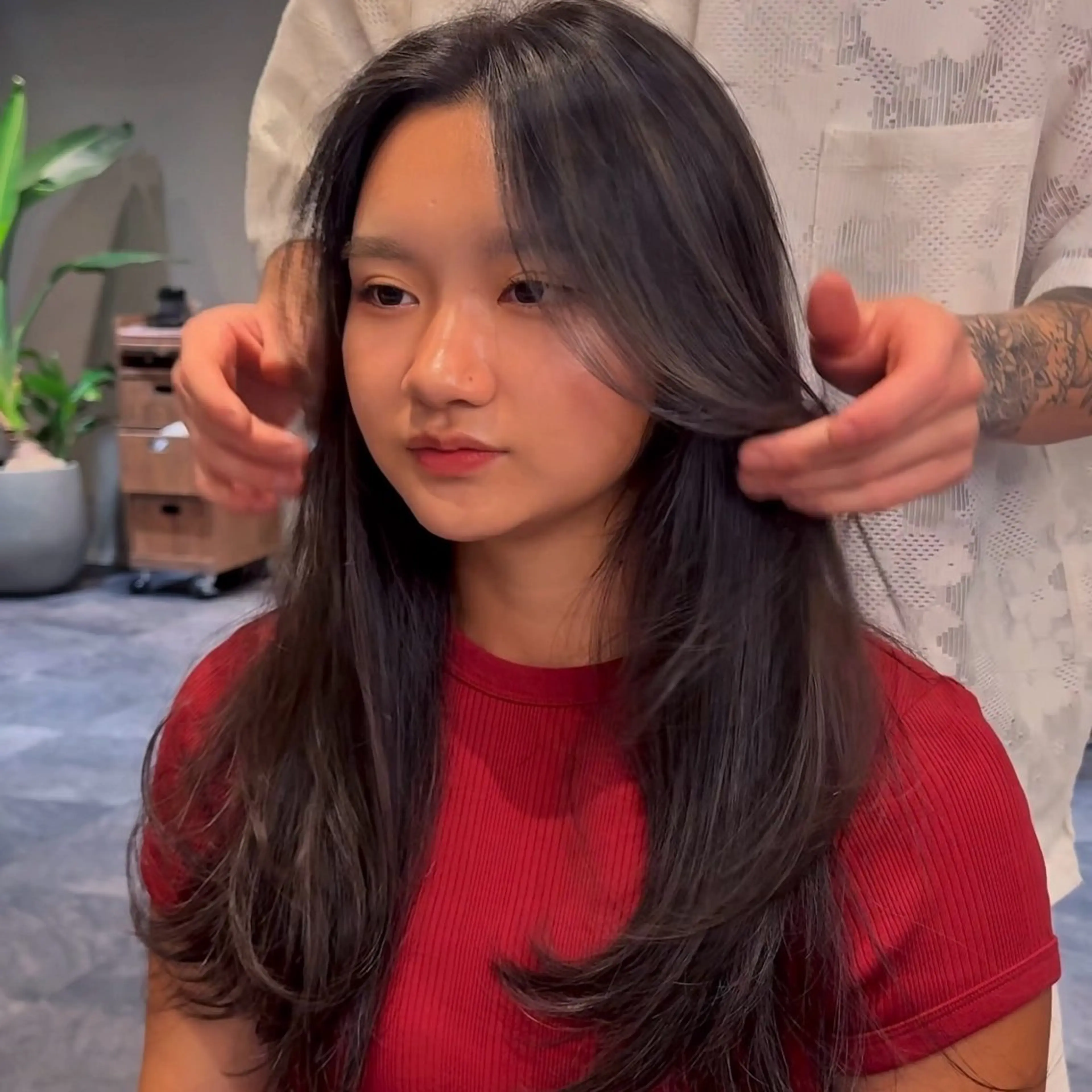 ロング ヘアカラー 🇺🇸海外デザイン iCON TOKYOのヘアスタイル