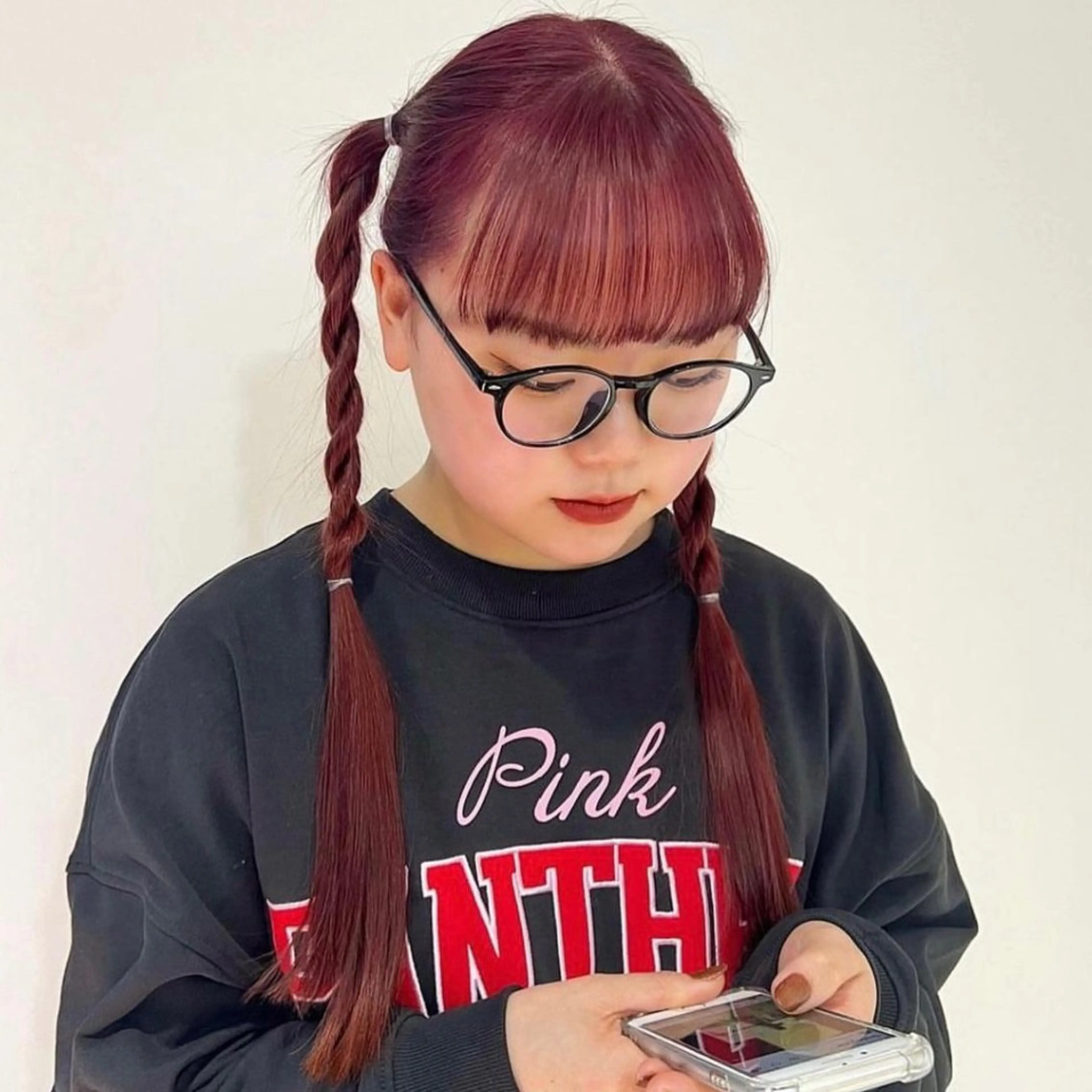 ロング カラー ヘアカラー トリートメント 🎀ダブルカラー/ ピンク×ガーリー🎀のヘアスタイル