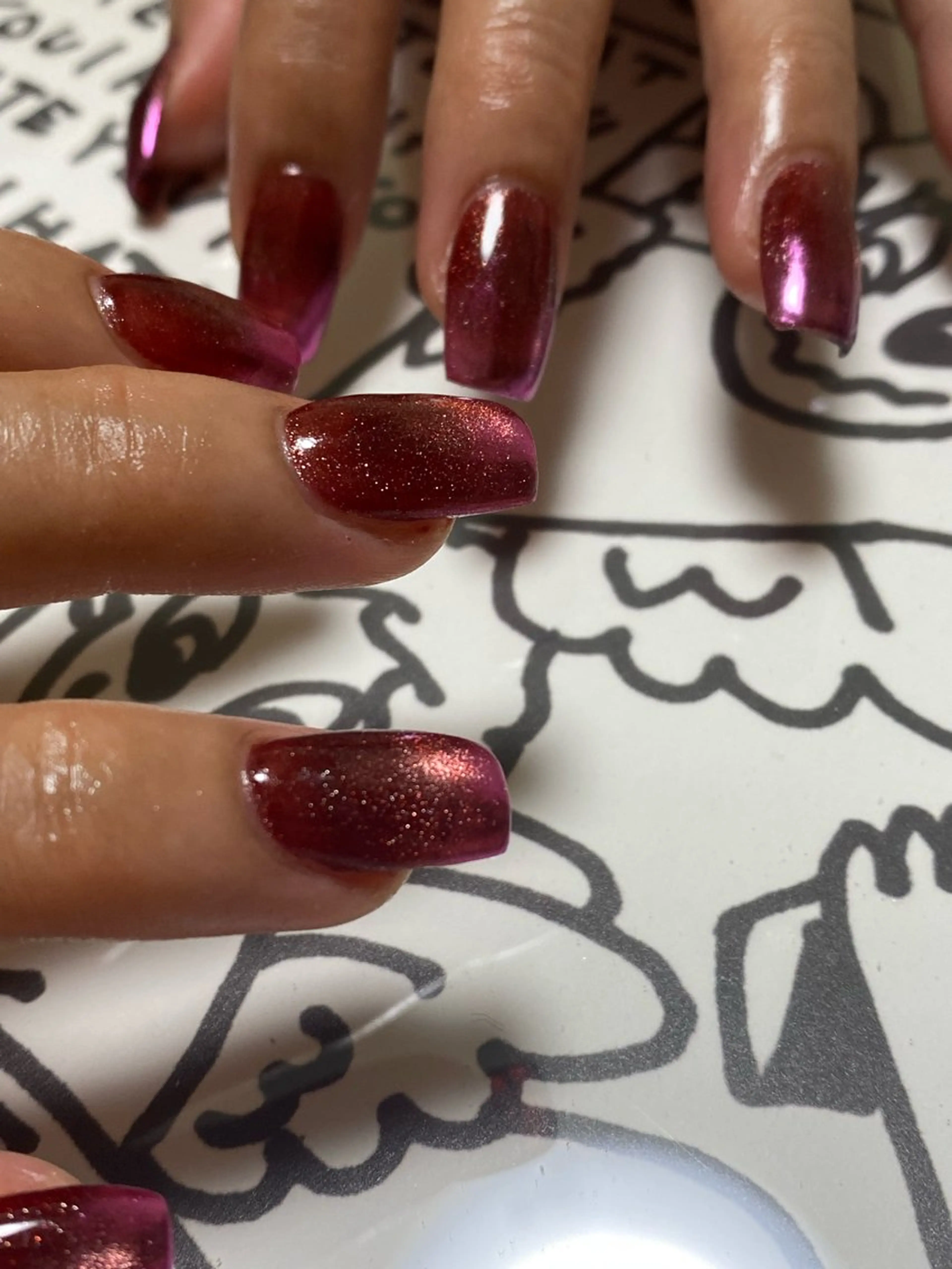 ネイル マグネットネイル BNT nailsのネイルデザイン