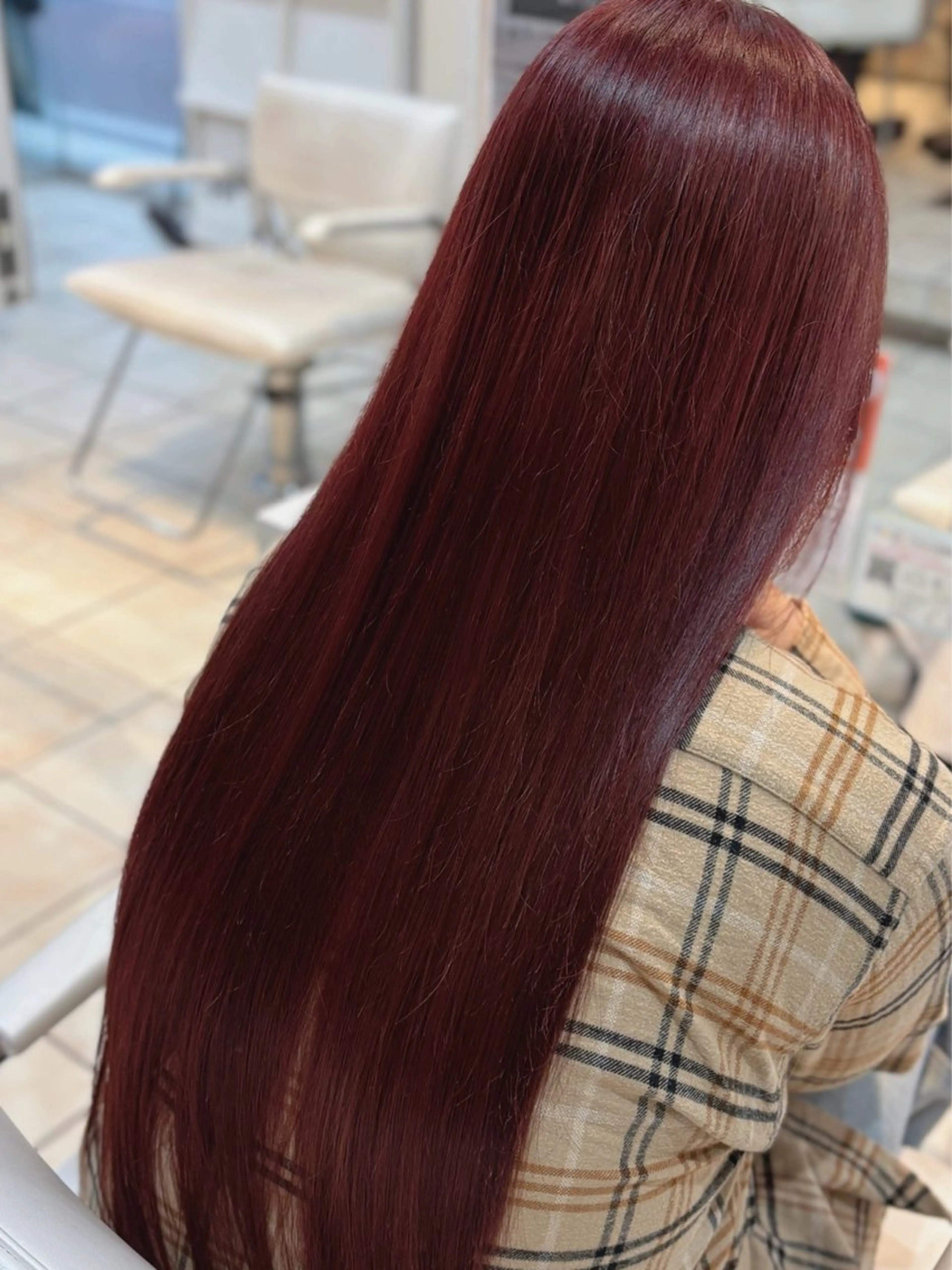 ロング カラー ブリーチ/ヘアセット 【𝙍𝙞𝙣𝙤】のヘアスタイル