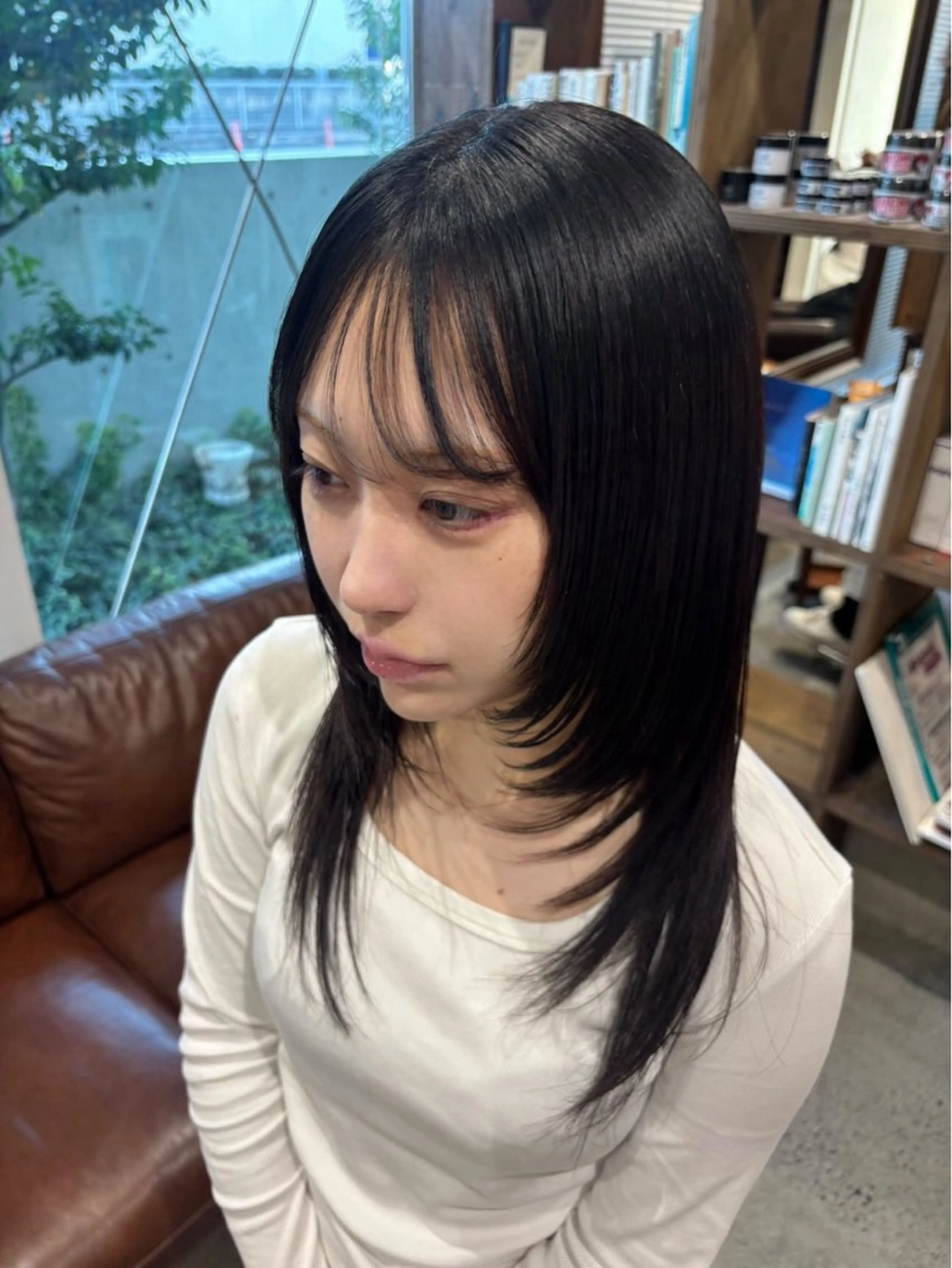 ロング レイヤーカット むとうさとな/カラー モデル様募集中🎀のヘアスタイル