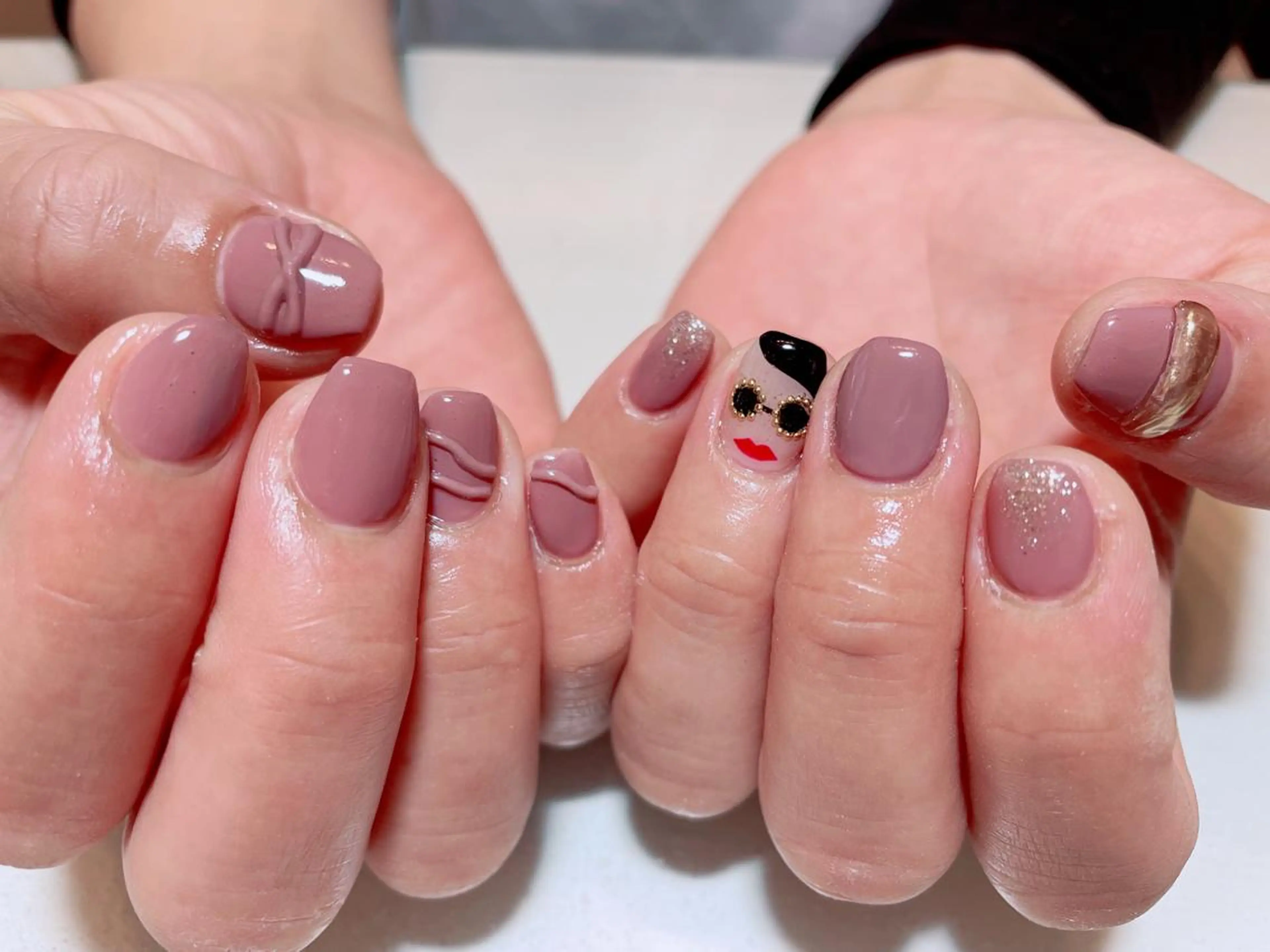 ネイル ジェルネイル マットネイル ミラーネイル ニュアンスネイル オフィスネイル ハンドネイル nail salon ラピスラズリのネイルデザイン