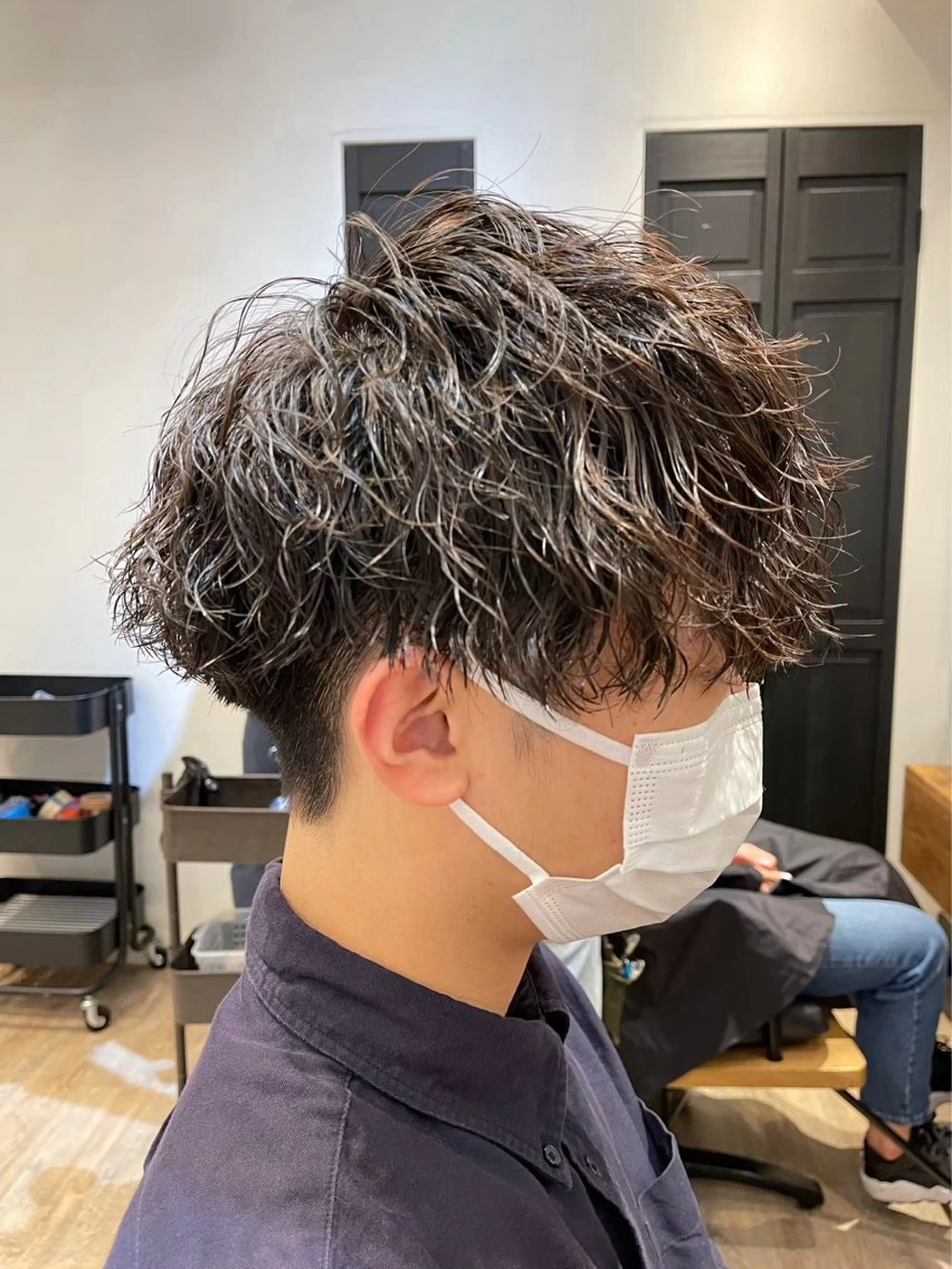 パーマ メンズ メンズパーマ カット パーマ トリートメント メンズ特化ニュアンス パーマ　RYOのヘアスタイル