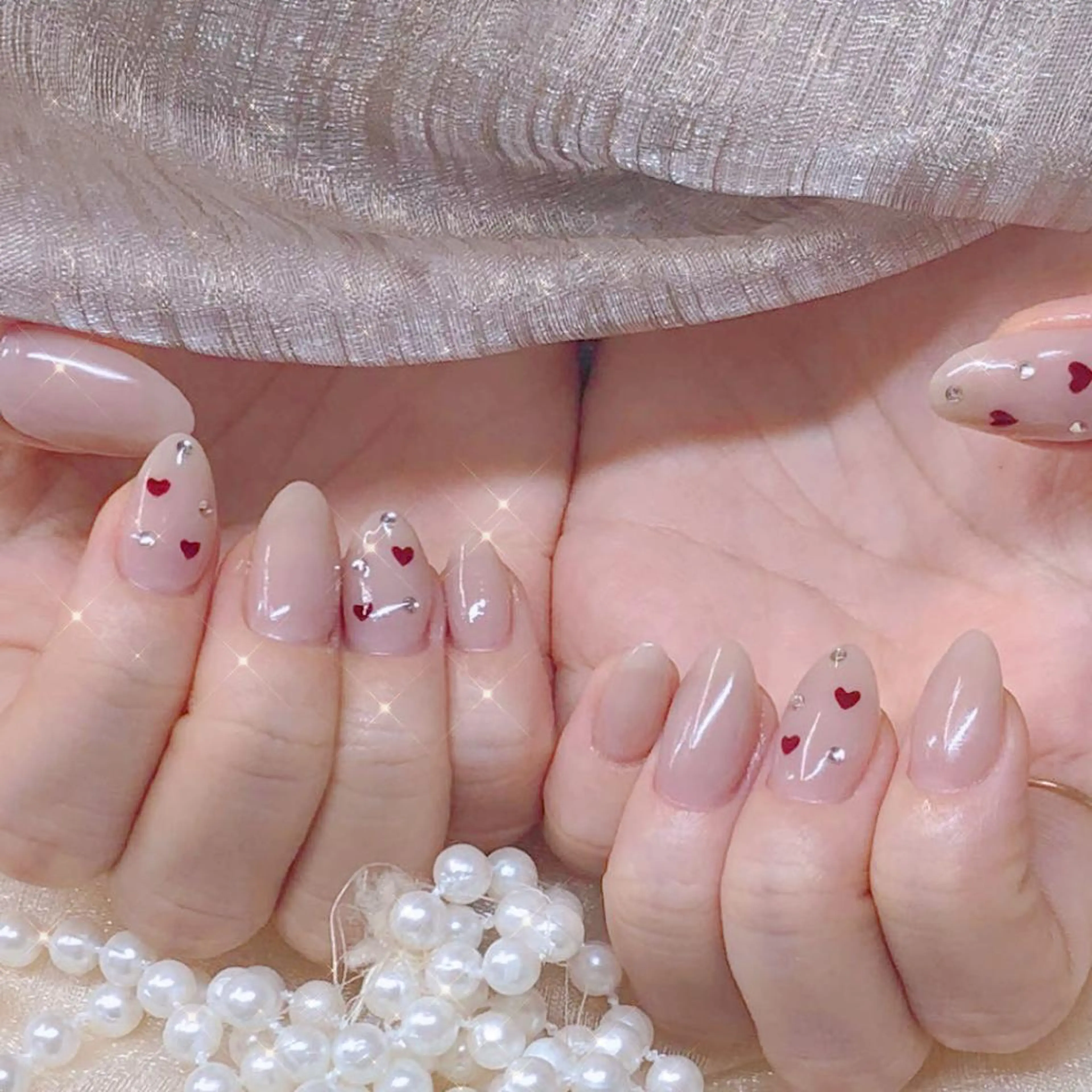 ネイル ハンドネイル 桜 井🧸のネイルデザイン