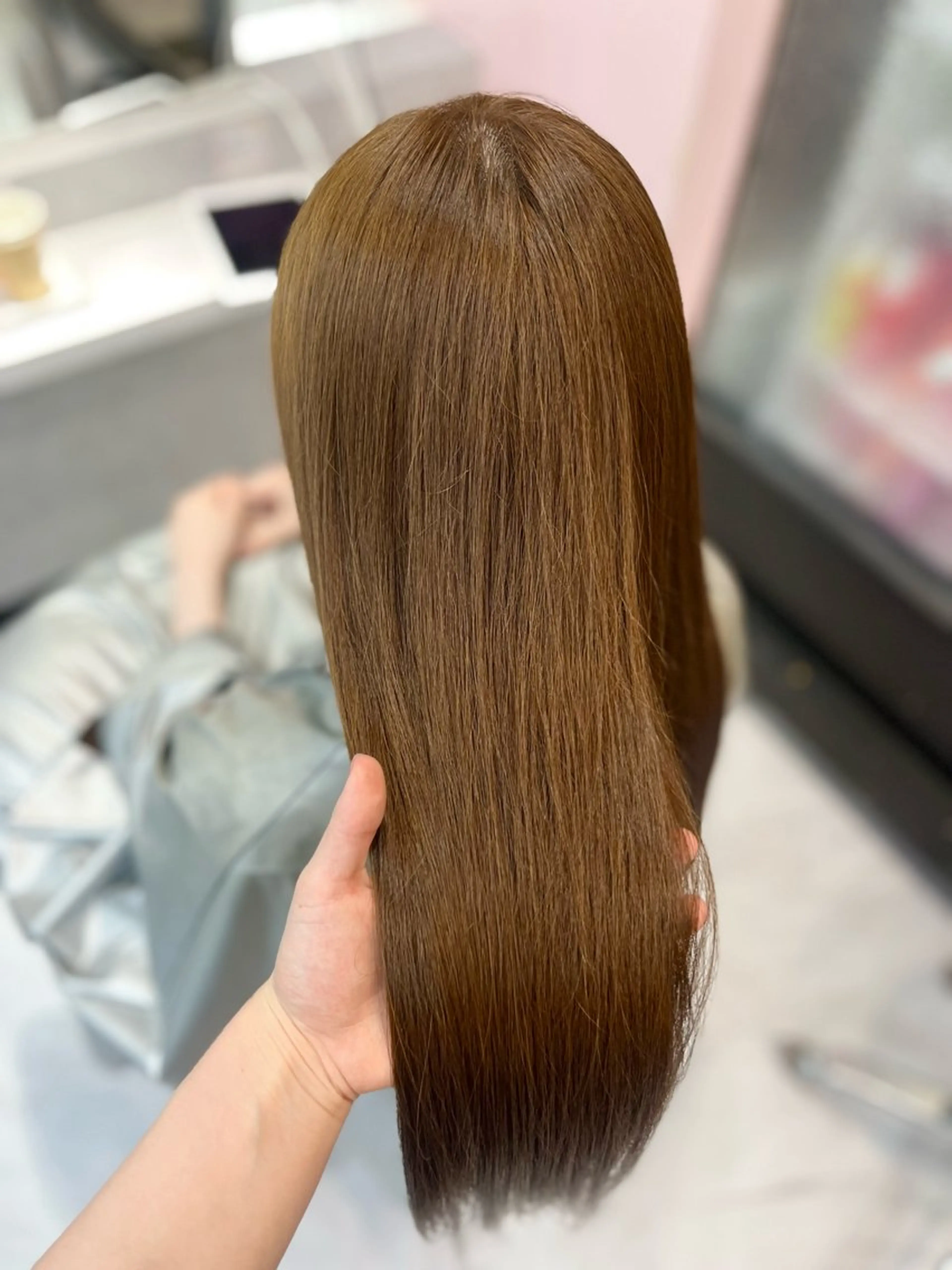 ロング ヘアカラー トリートメント XENA RENA 名駅 / 艶カラーのヘアスタイル