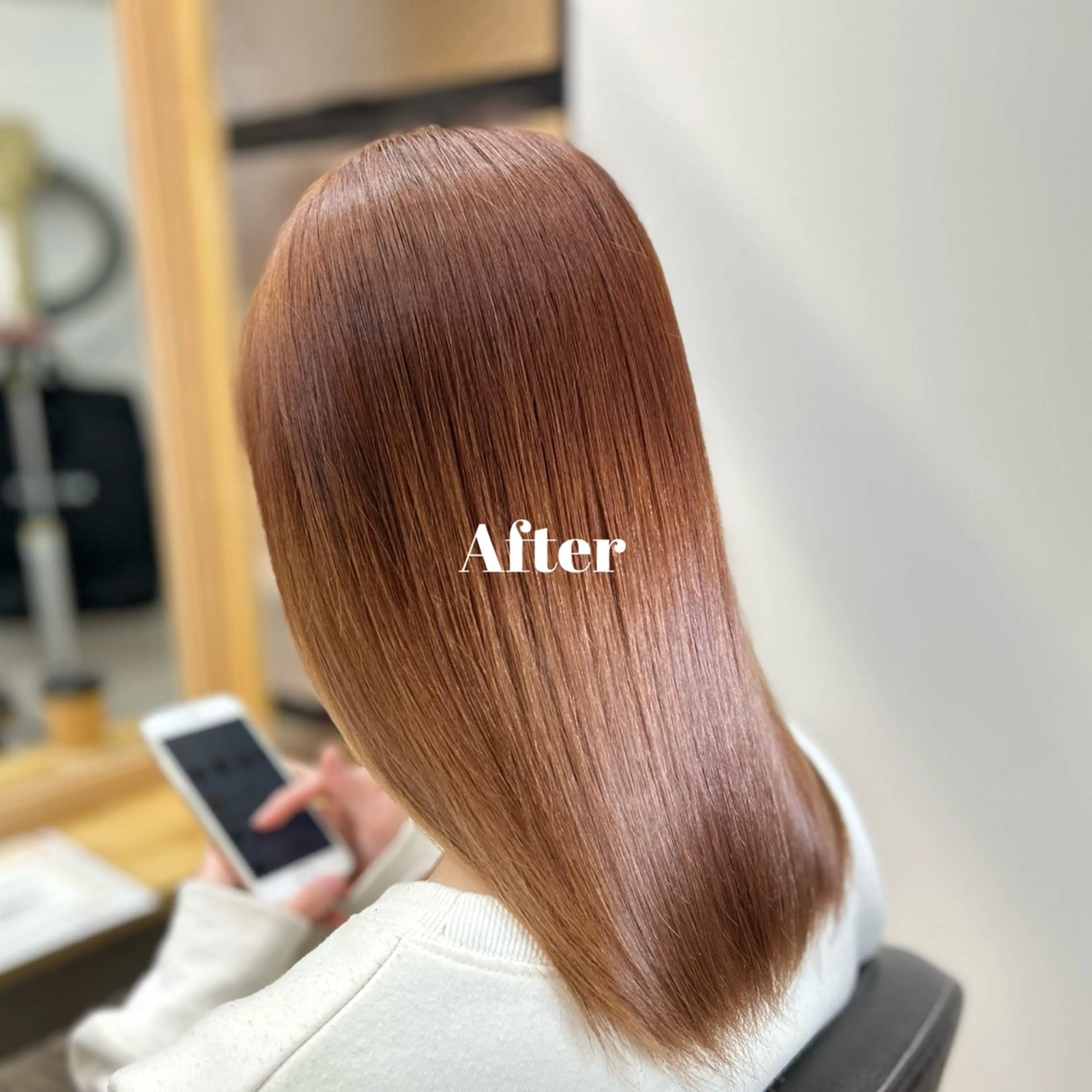セミロング トリートメント HAIR SALON minamo所属・【カラー×髪質改善】 ゆうだいのヘアスタイル