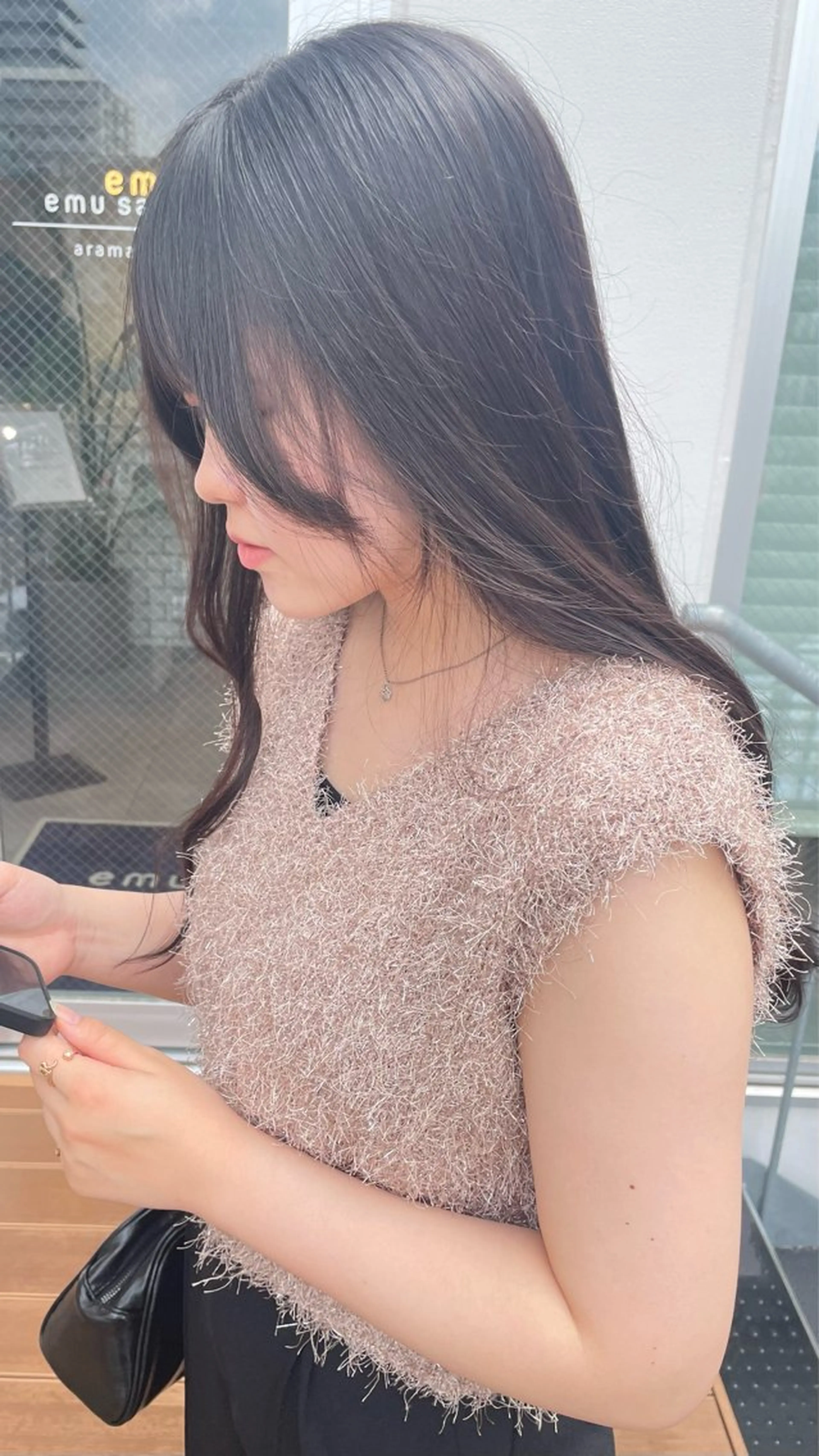 ロング カラー emusalon前橋川原店所属・松井 悠希のヘアスタイル