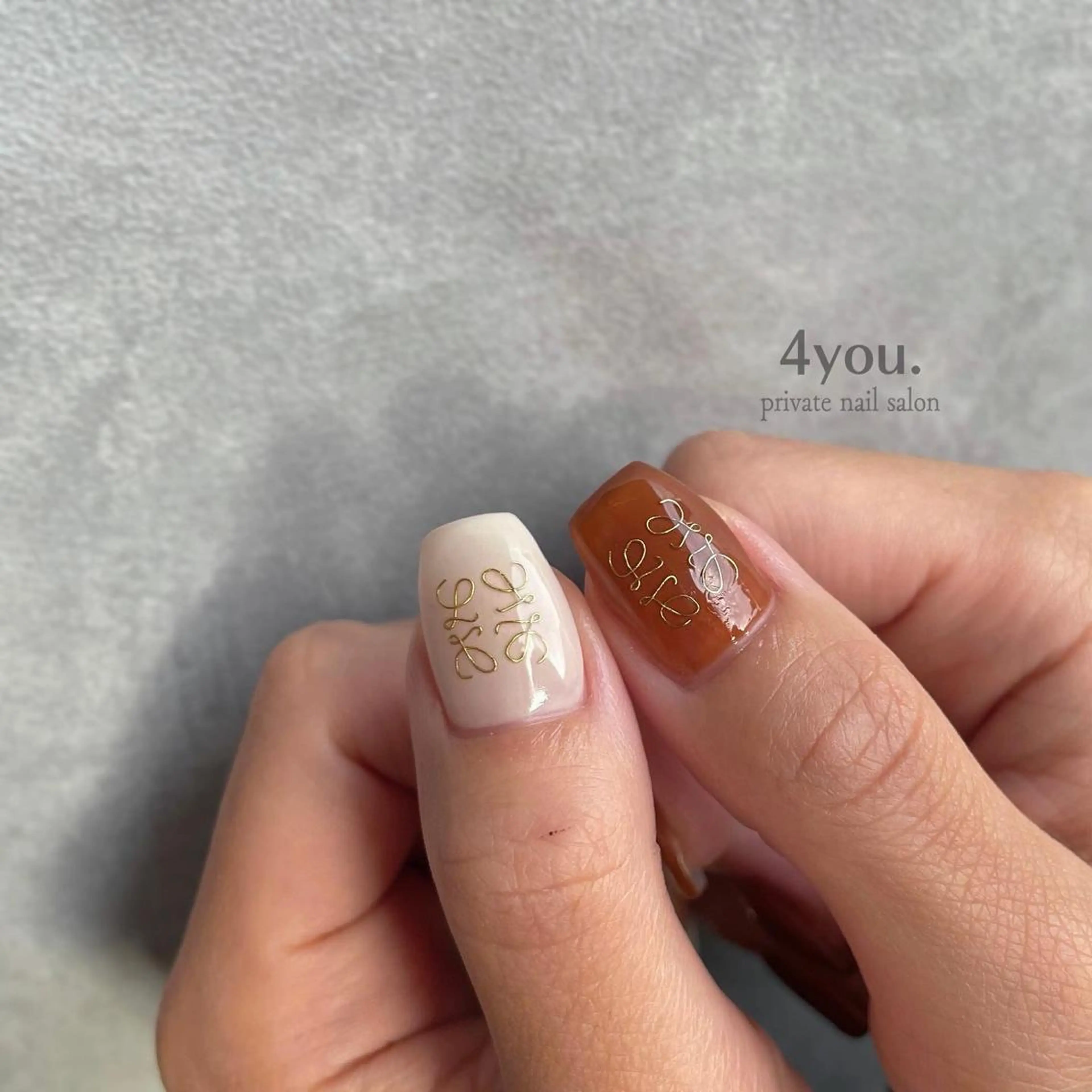 ネイル ハンドネイル nail salon ４ｙｏｕ．のネイルデザイン