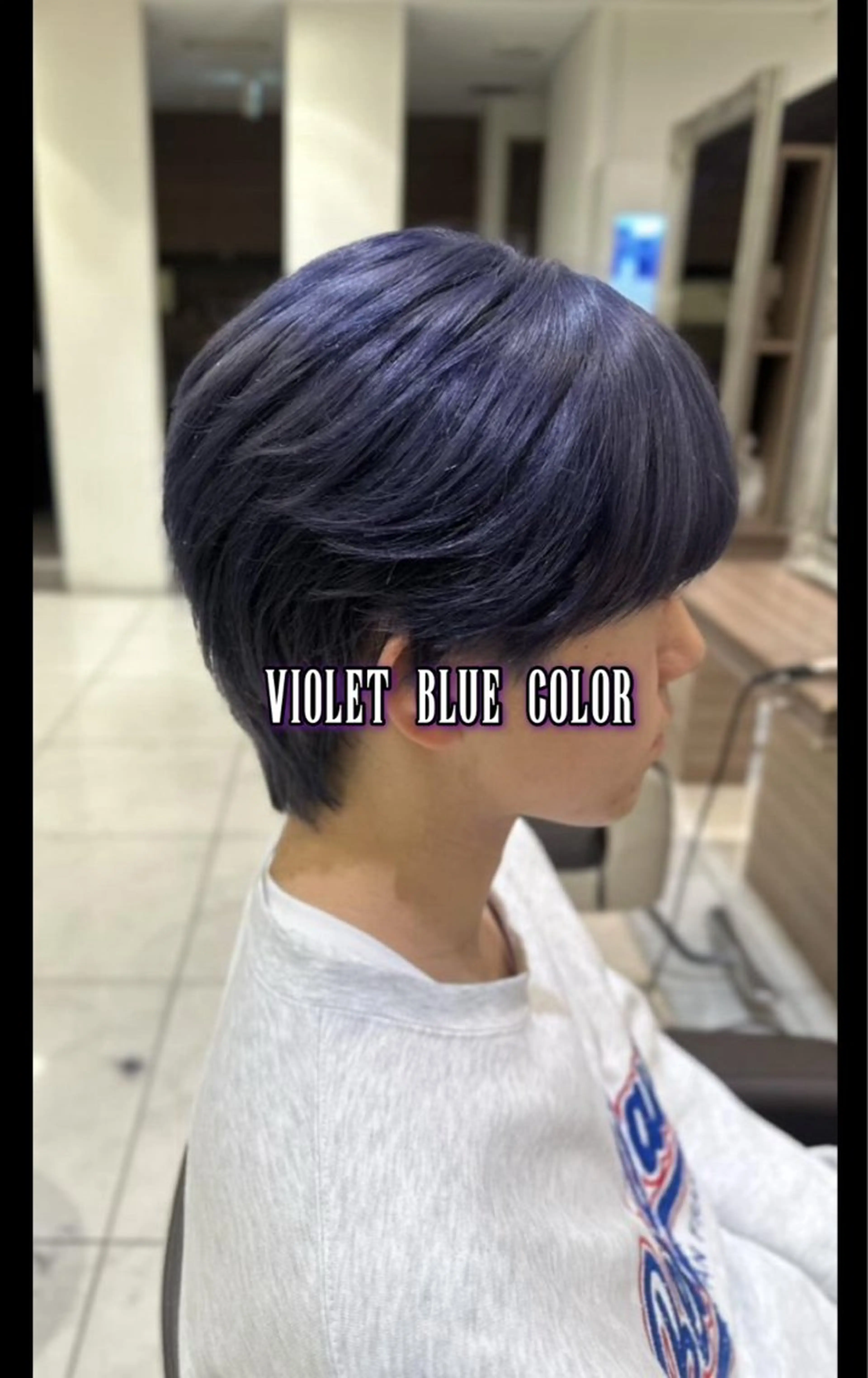 カラー メンズ ヘアカラー リノ🖤韓国ヘア 🖤🇰🇷のヘアスタイル