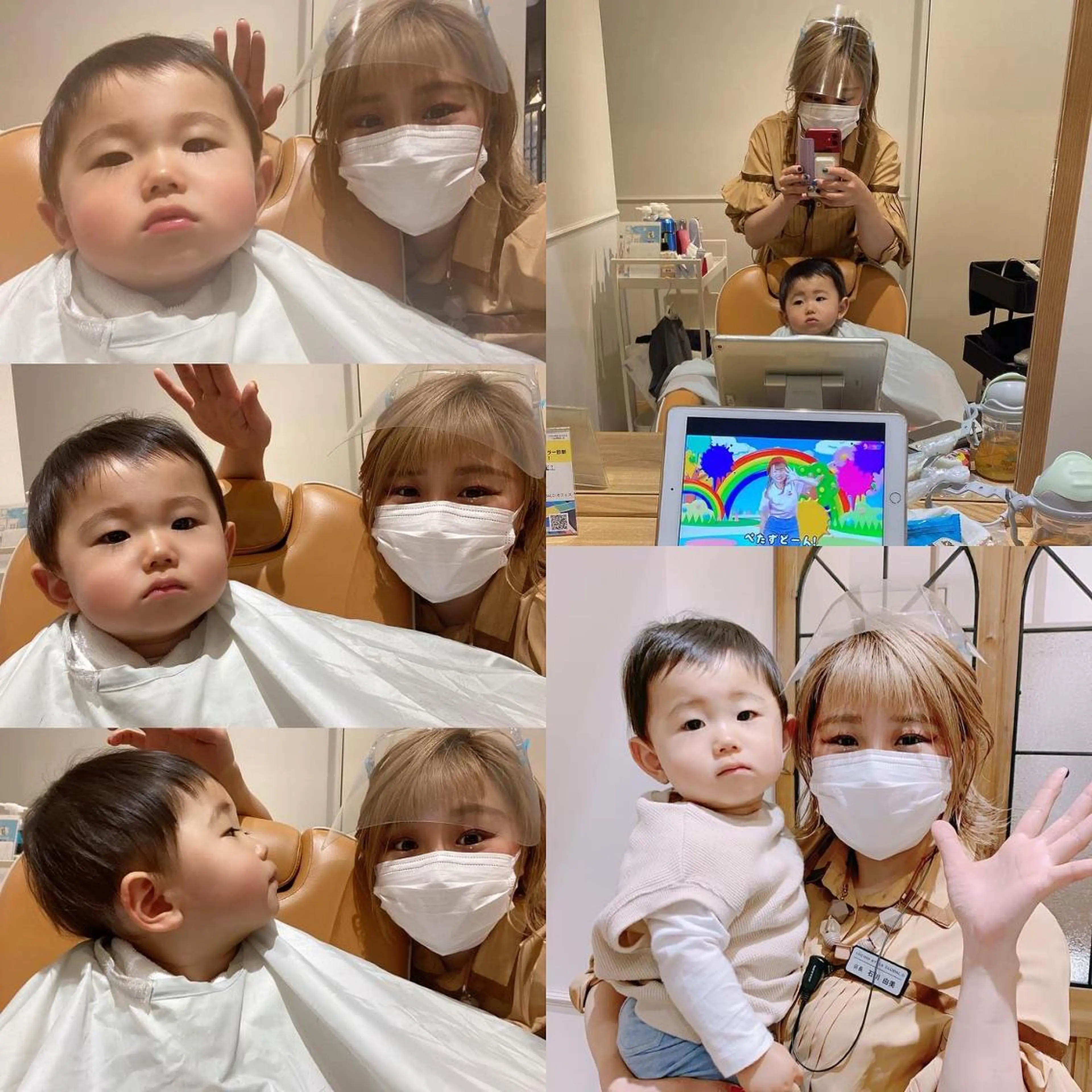 ショート カラー メンズ キッズ ショートボブ 子どものヘアアレンジ メンズショート ボブ ショートヘア ショート、ボブなら お任せ❤️石川由美のヘアスタイル