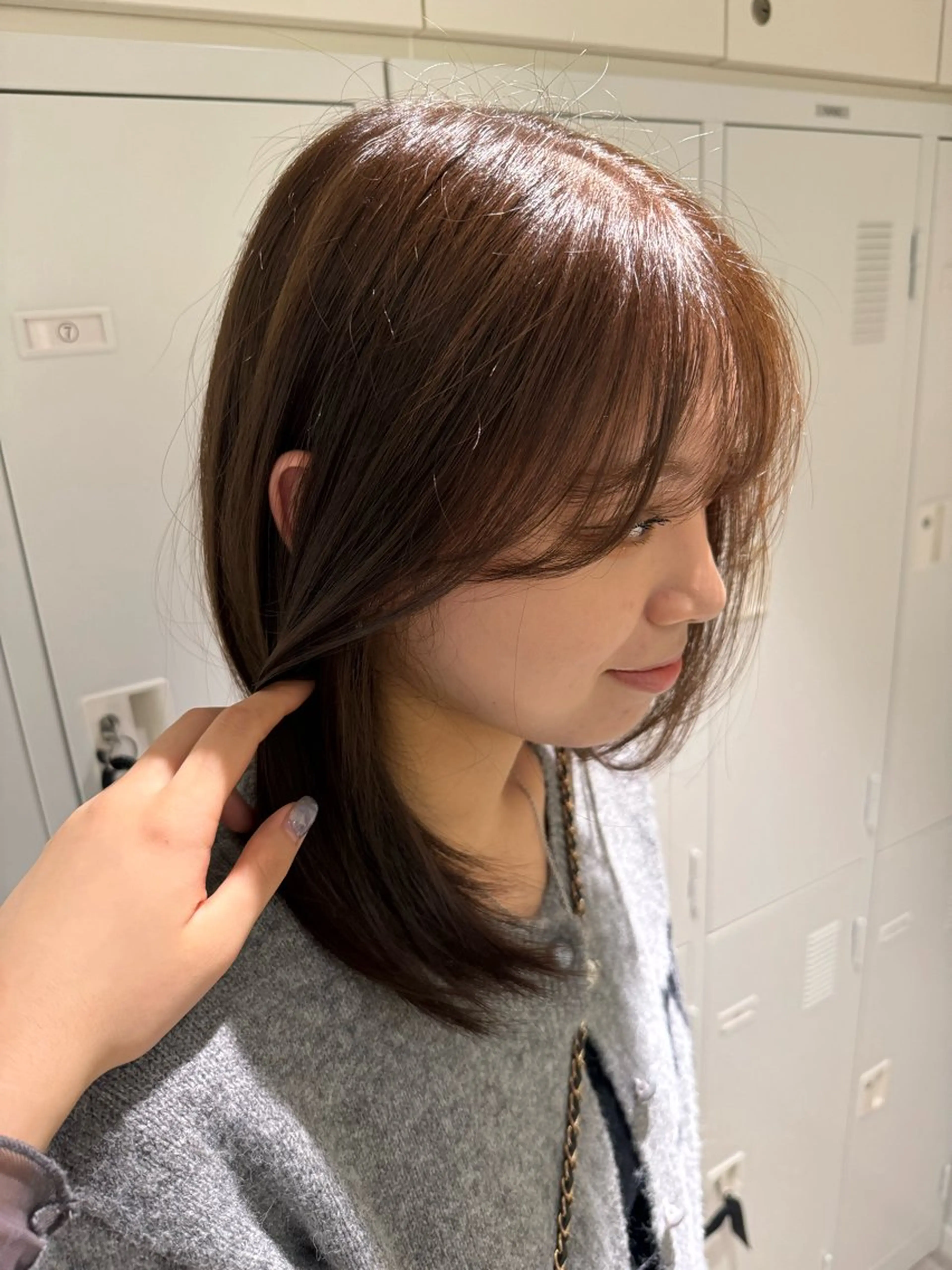 透明感ベージュカラー🤍🤎の写真
