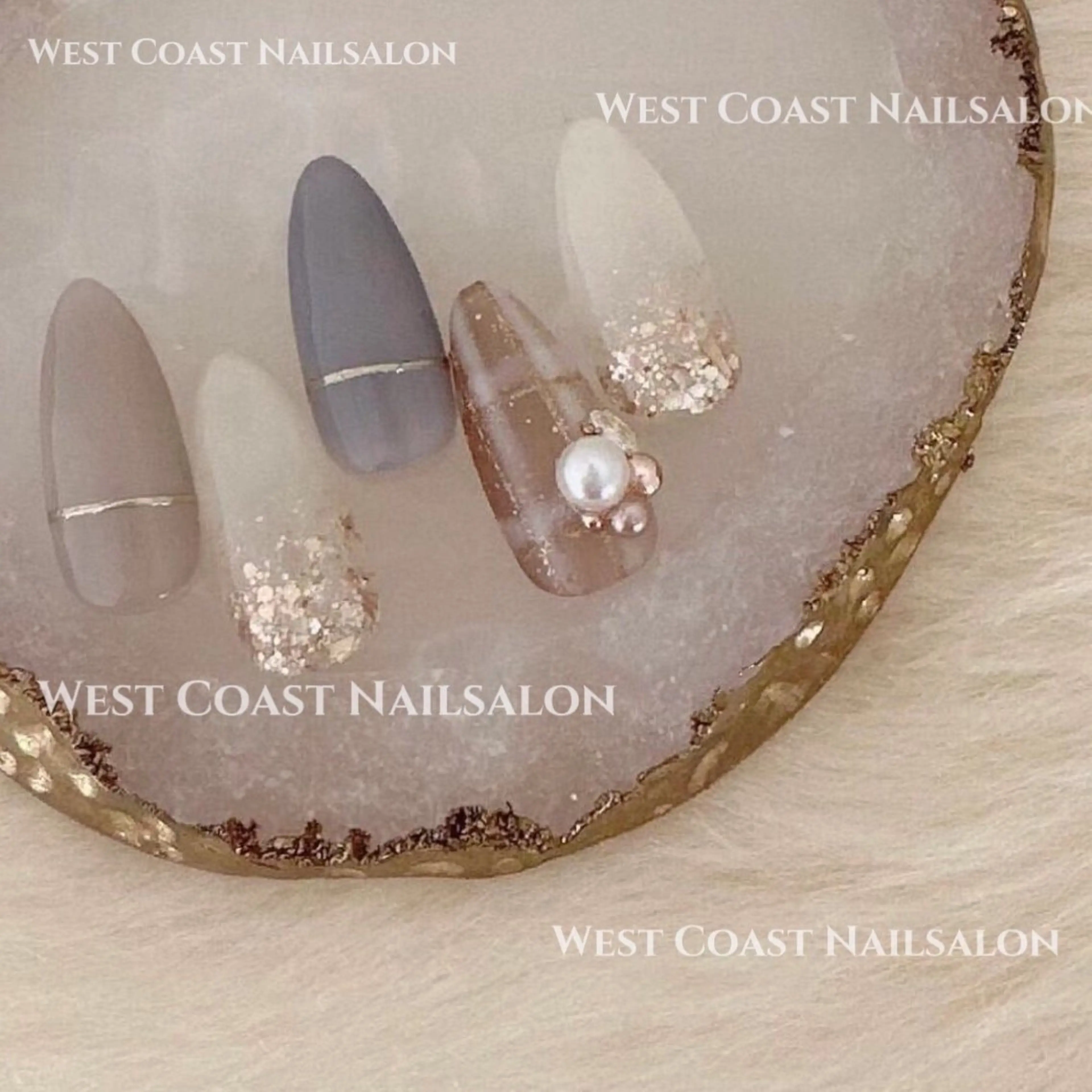 ネイル west coast スカルプ専門店のネイルデザイン