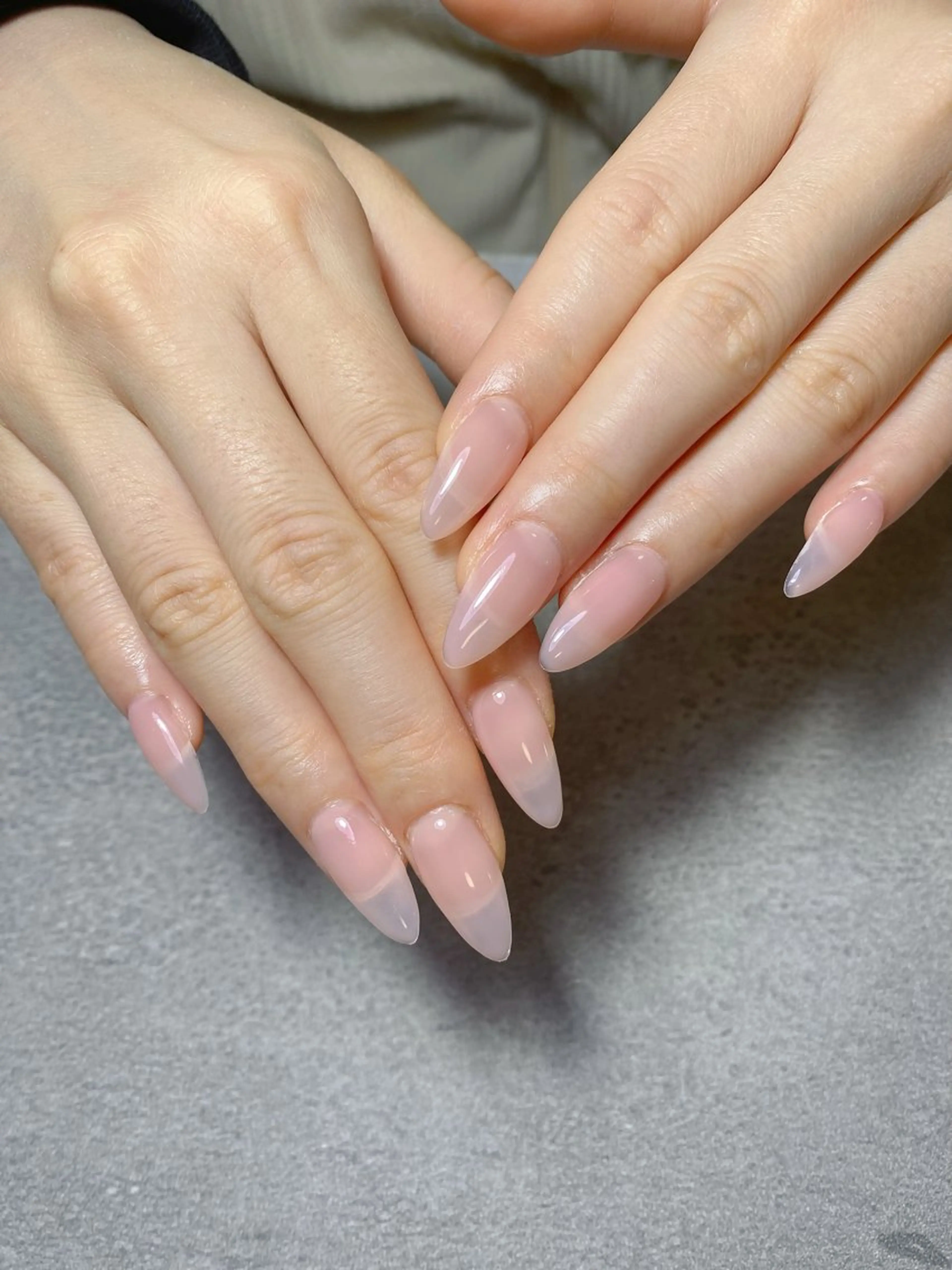 ネイル アートネイル フレンチネイル ジェルネイル グラデーション 韓国ネイル Nail Salon kihi大塚店のネイルデザイン