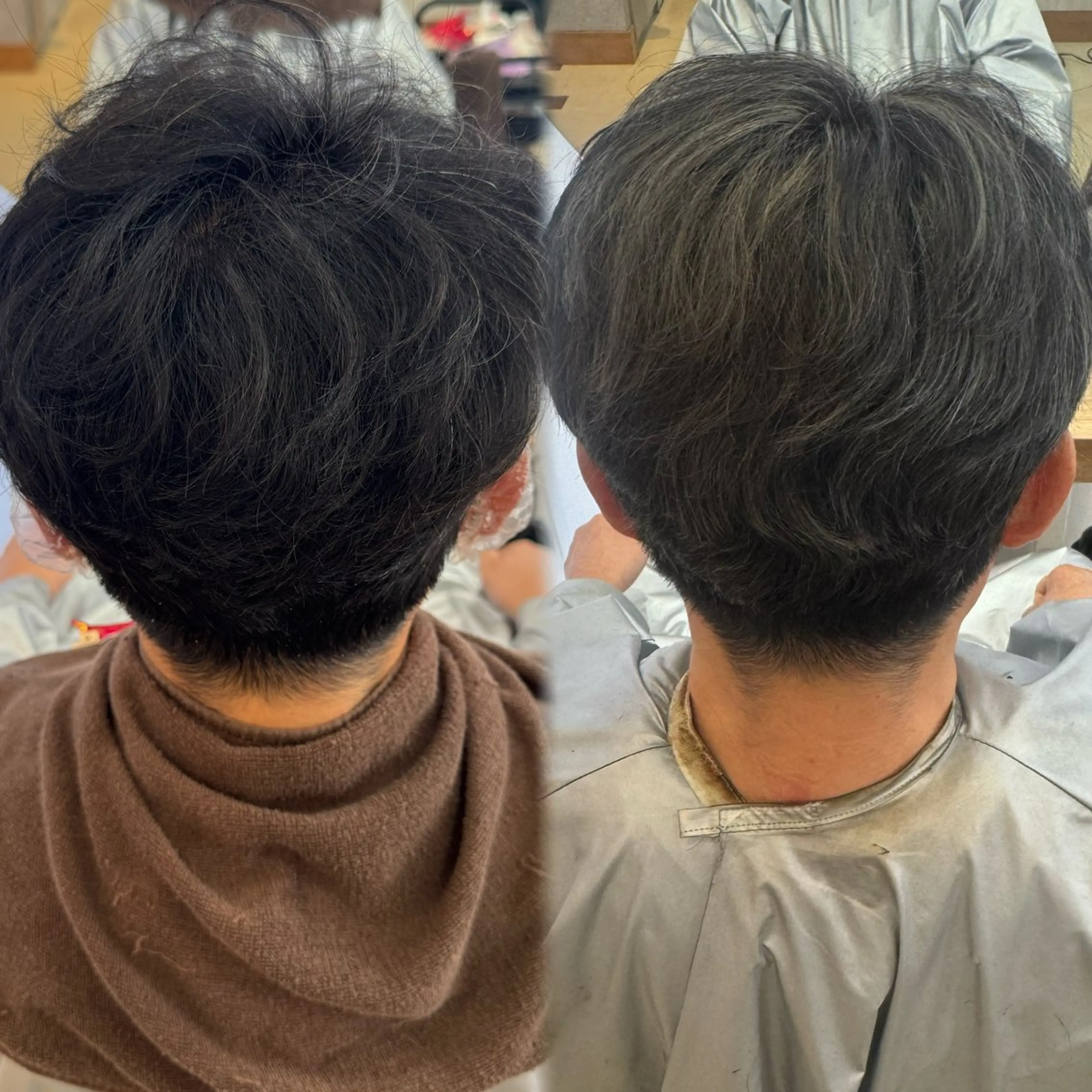 ショート ハイライト ヘアカラー Agu hair 粉河のヘアスタイル