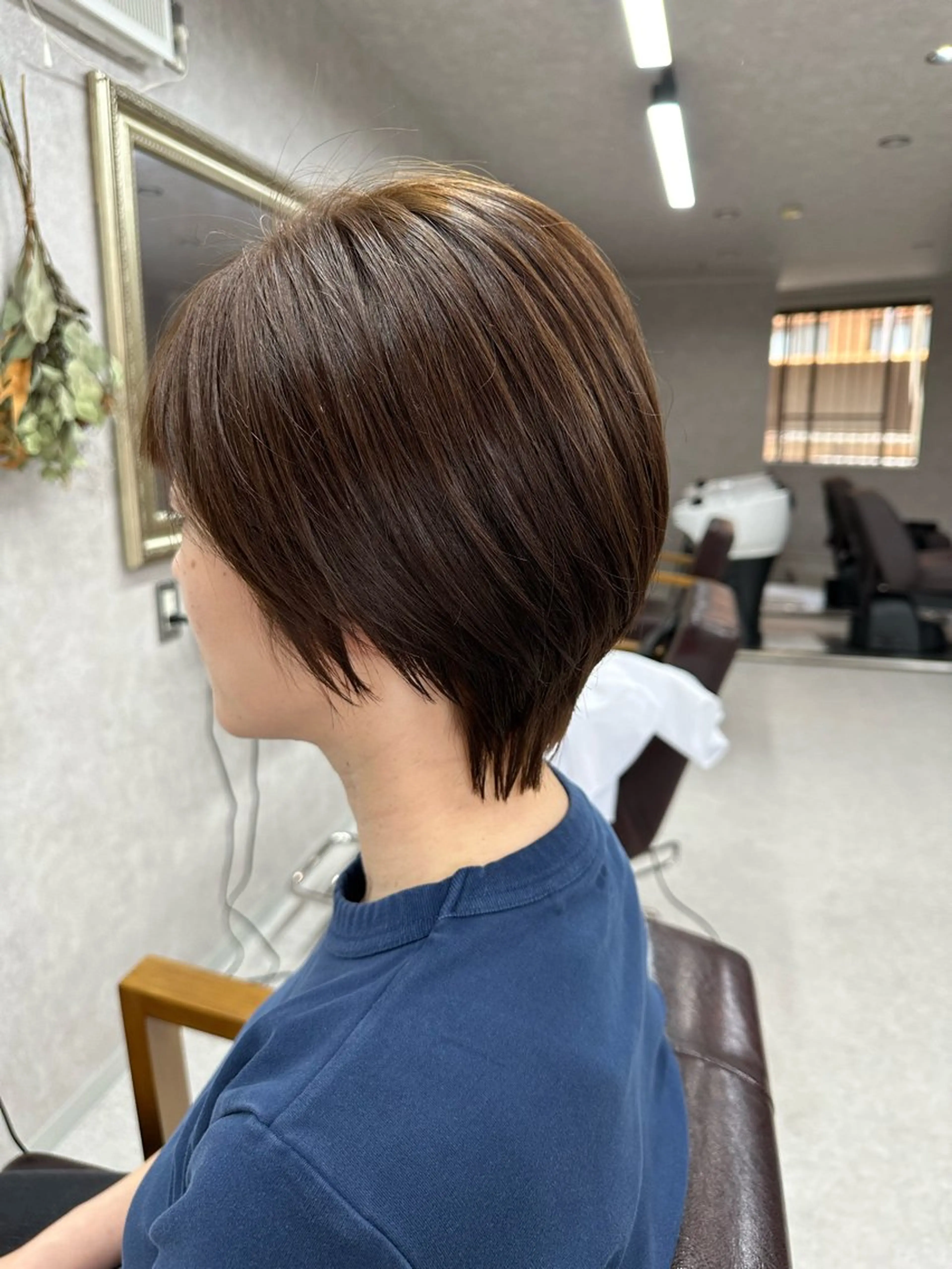 ショート カット ヘアカラー パーマ 縮毛矯正 トリートメント Lien 深井店のヘアスタイル