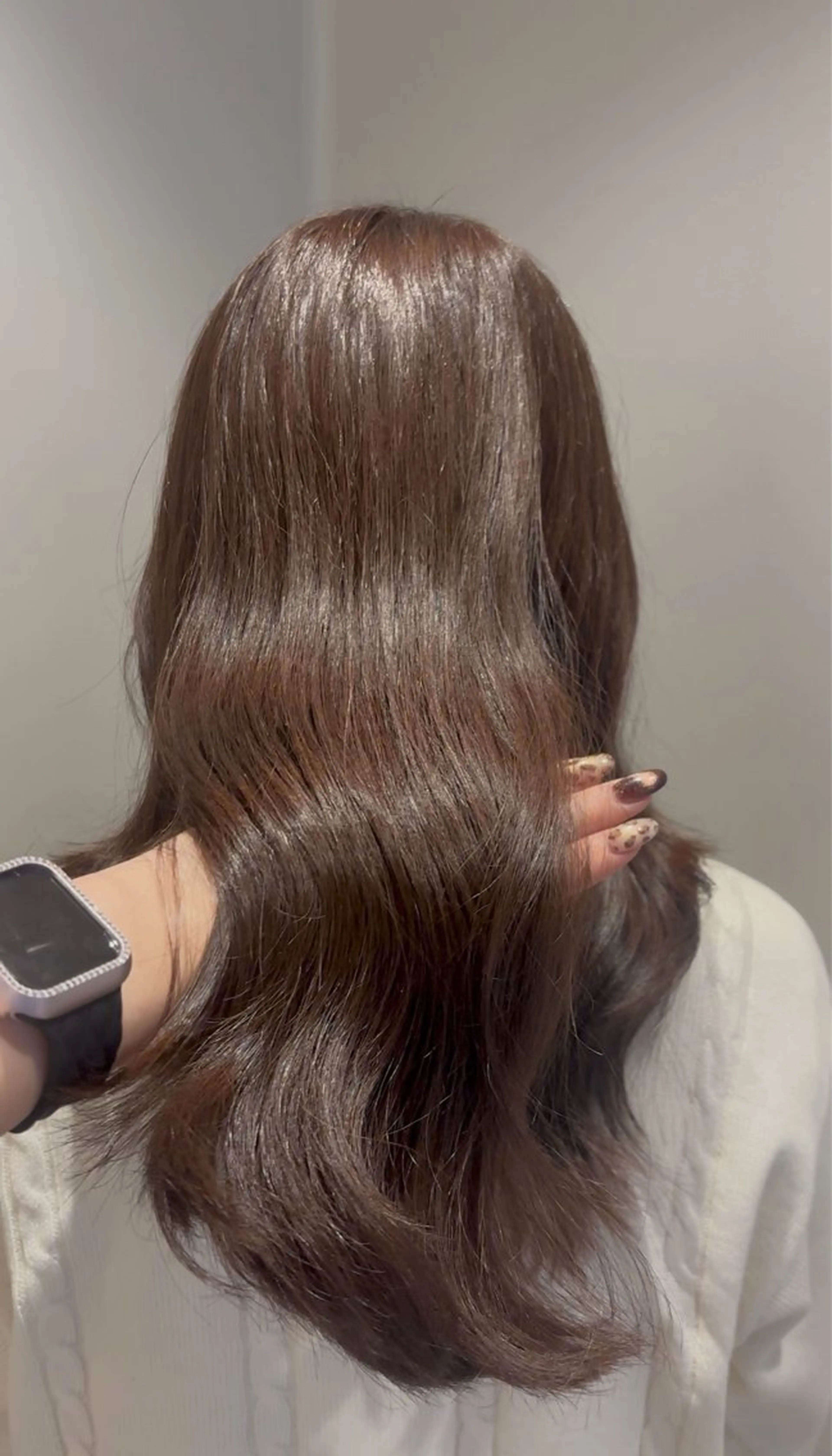 ロング カラー ブラウンカラー ココアブラウン カット ヘアカラー 髪質改善カラー ベージュ🤎YUMEのヘアスタイル