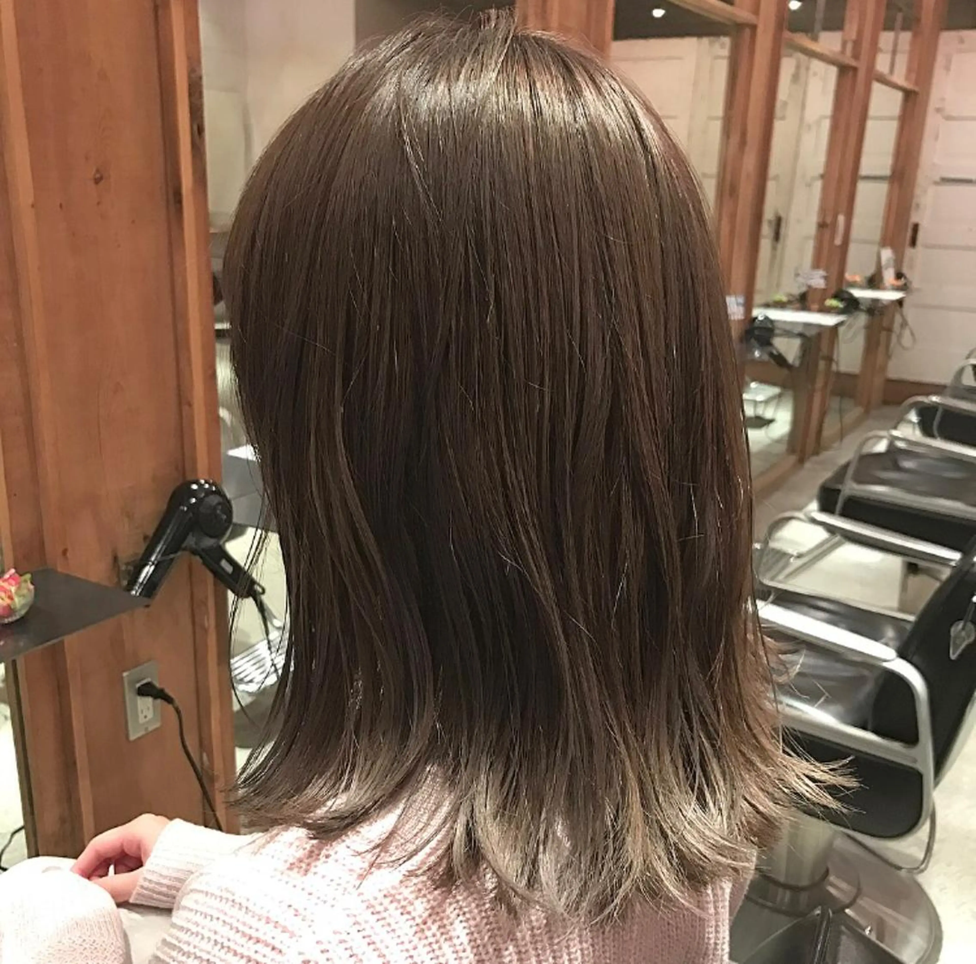 ミディアム カラー ダブルカラー emme エミィ/立川のヘアスタイル