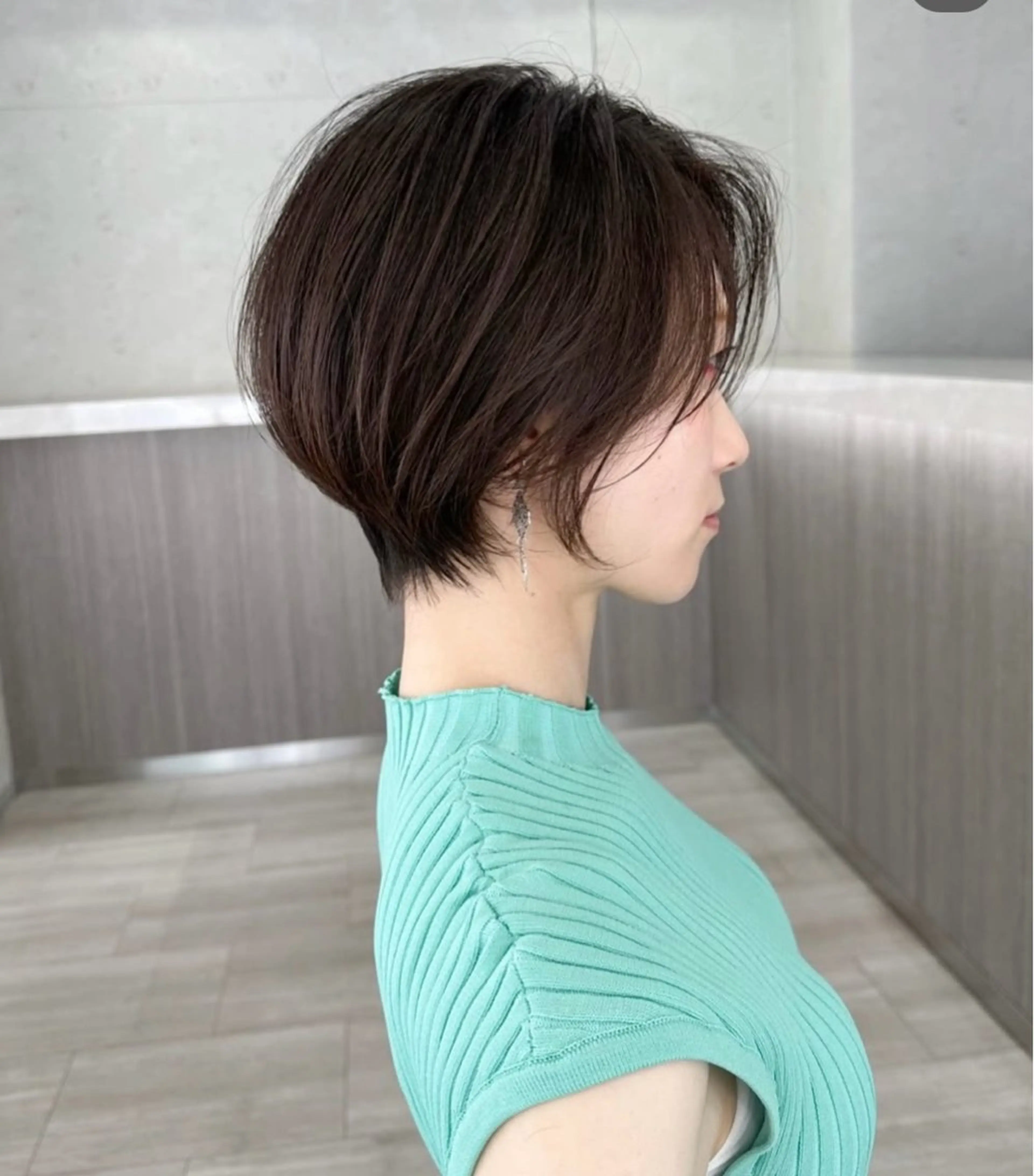 ショート nex the salon coall所属・🫧似合わせショート イシダ🫧のヘアスタイル