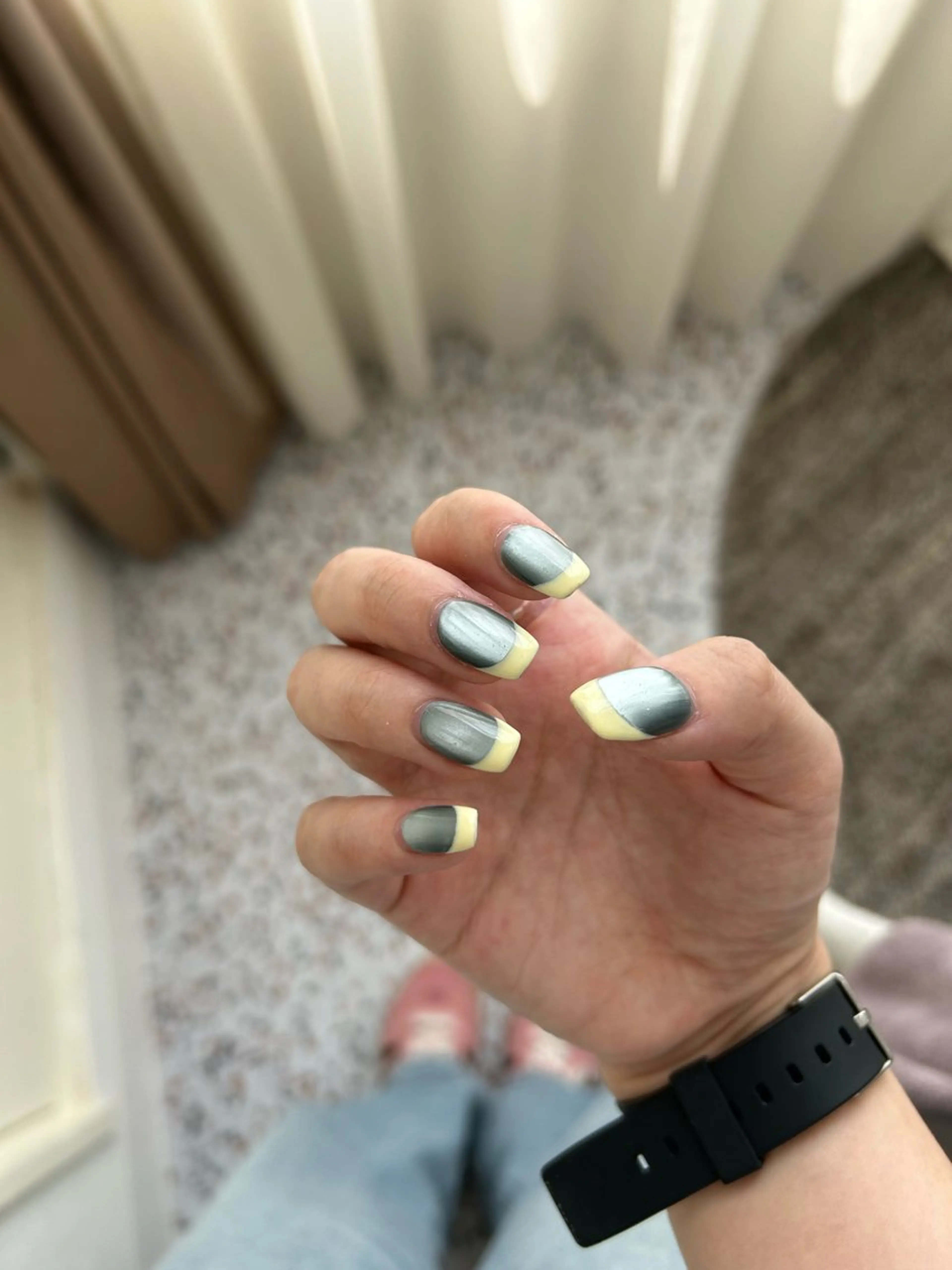 ハンドフレンチネイル🤍オフケア込みの写真