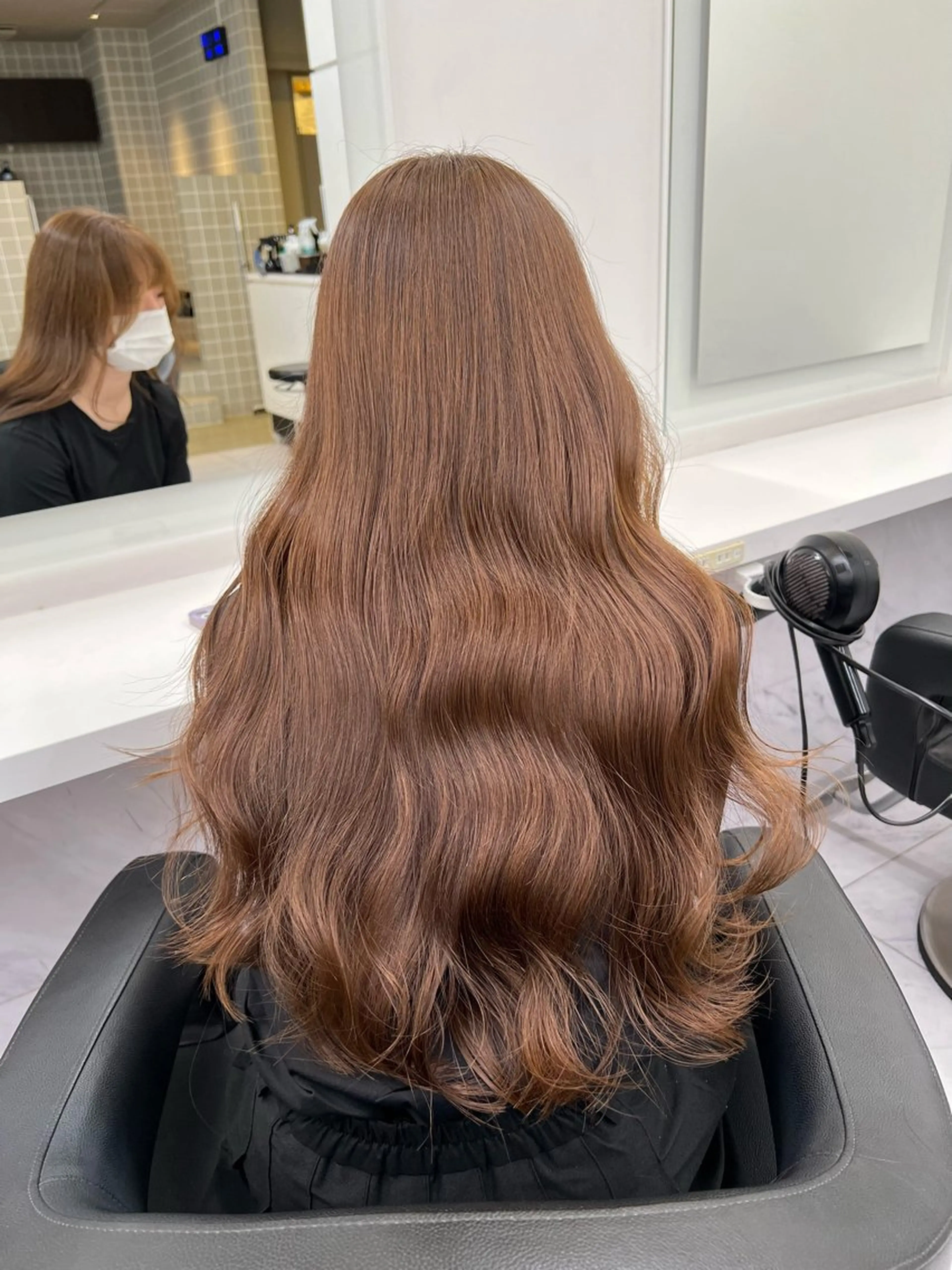 ロング ヘアカラー トリートメント ヘッドスパ レイヤー/韓国❣️ 髪質改善/亘紘輝のヘアスタイル