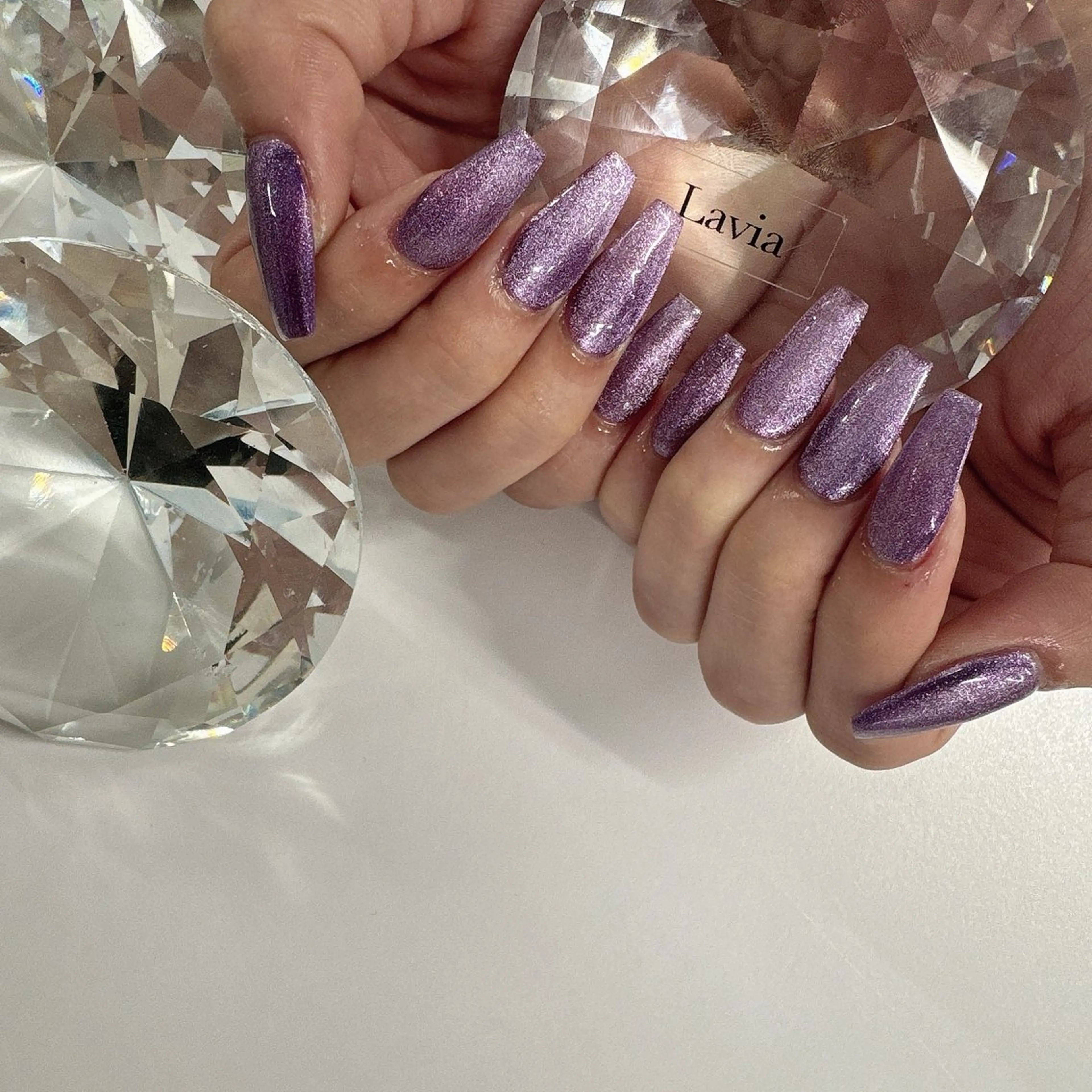 ネイル ハンドネイル Lavia nail＆eyelash所属・lavia🖤 ayumiのネイルデザイン