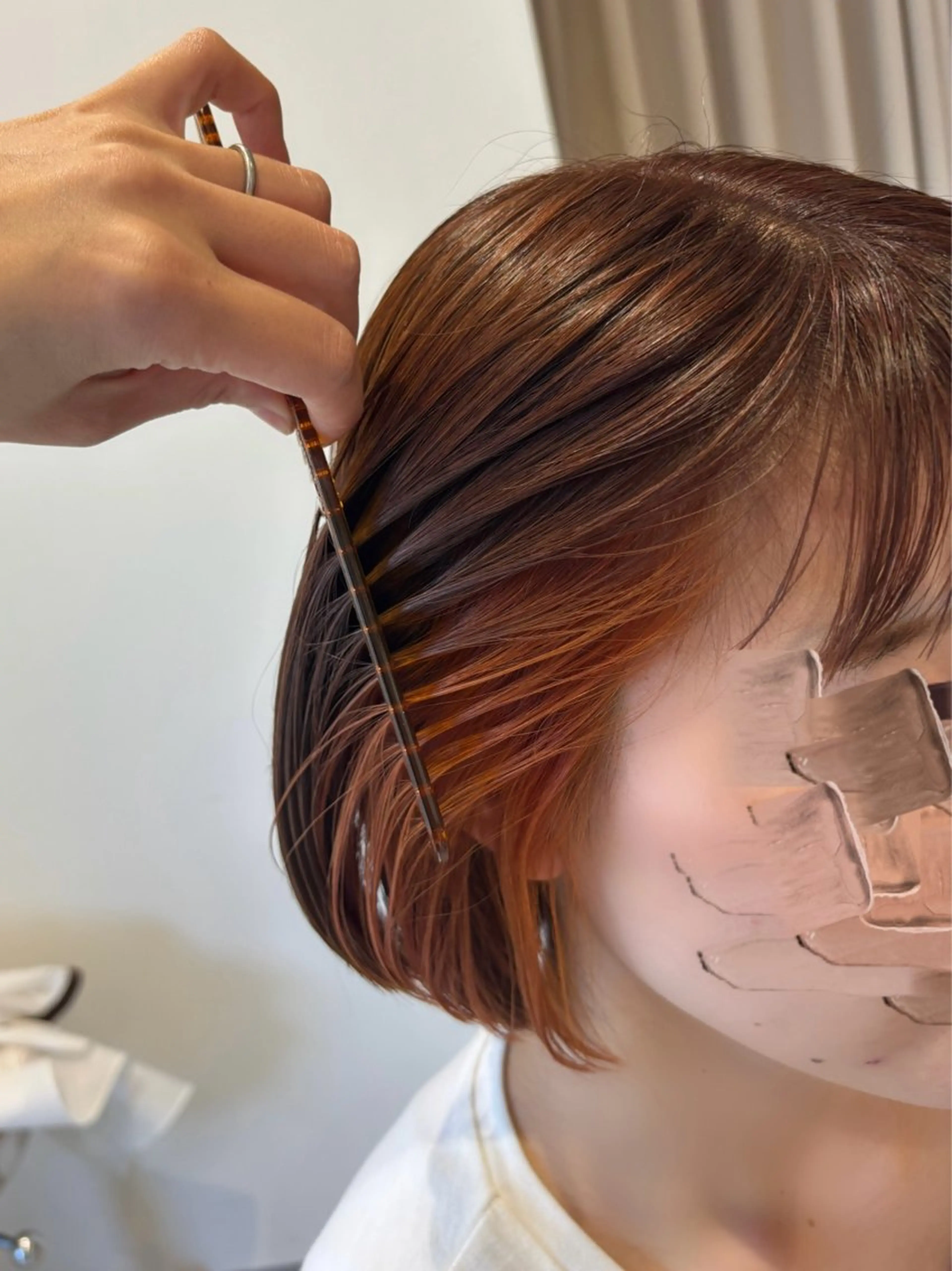 ショート カラー レシェル桑名店所属・レシェル桑名店 RINAのヘアスタイル