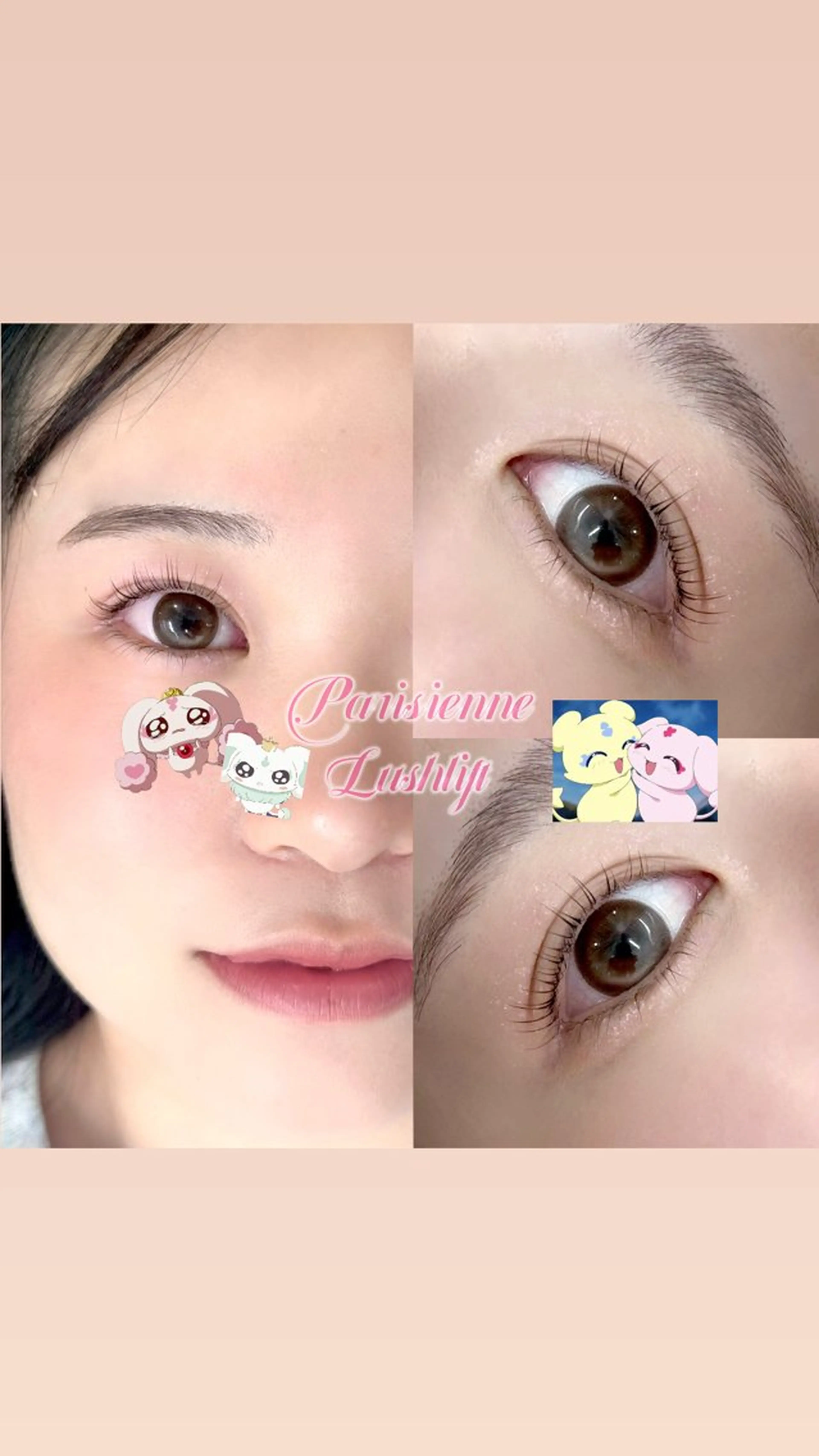 マツエク・マツパ 🍒ᩚfein. rina🍒ᩚのマツエク・マツパデザイン