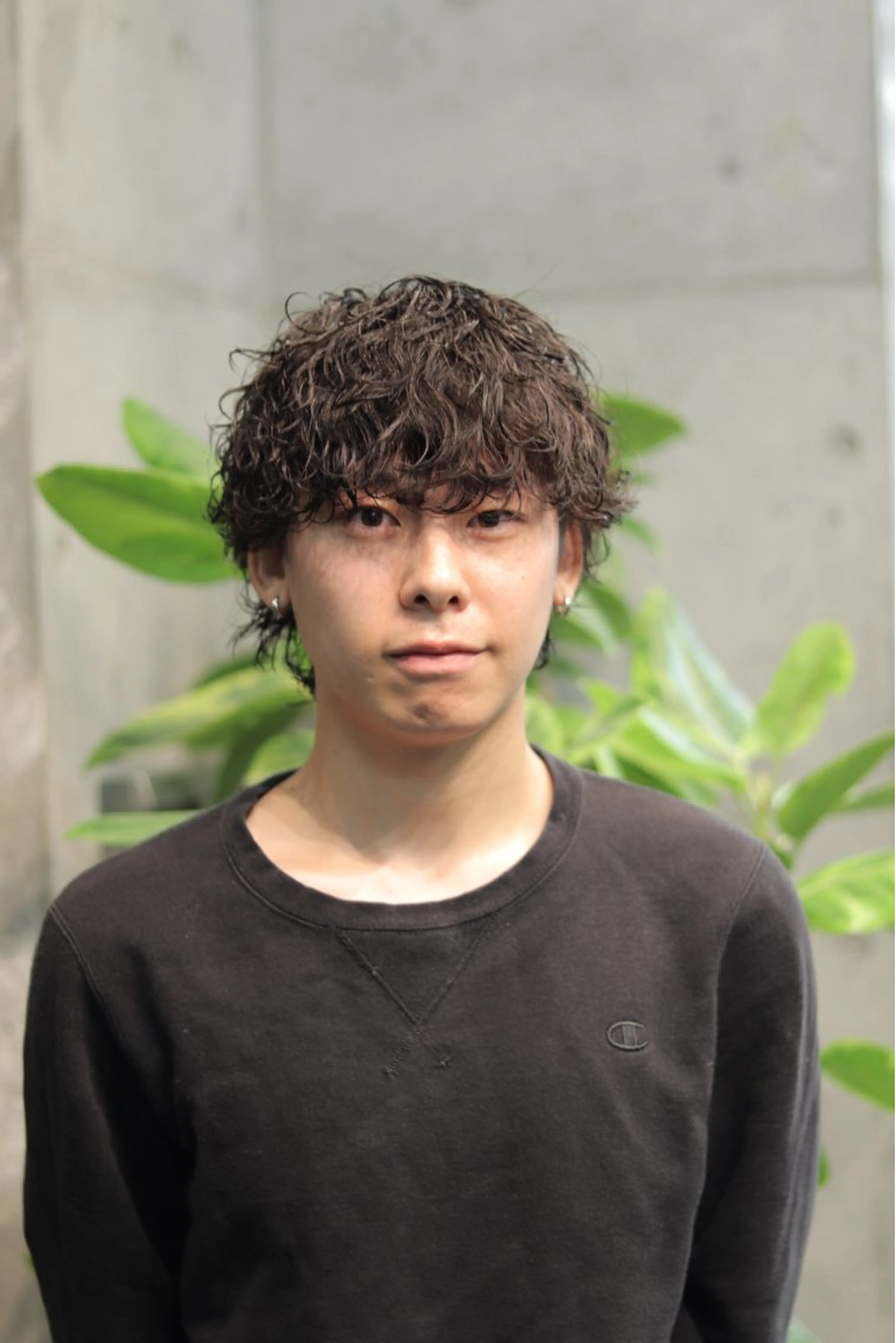 ショート パーマ メンズ 山口 陽平のヘアスタイル