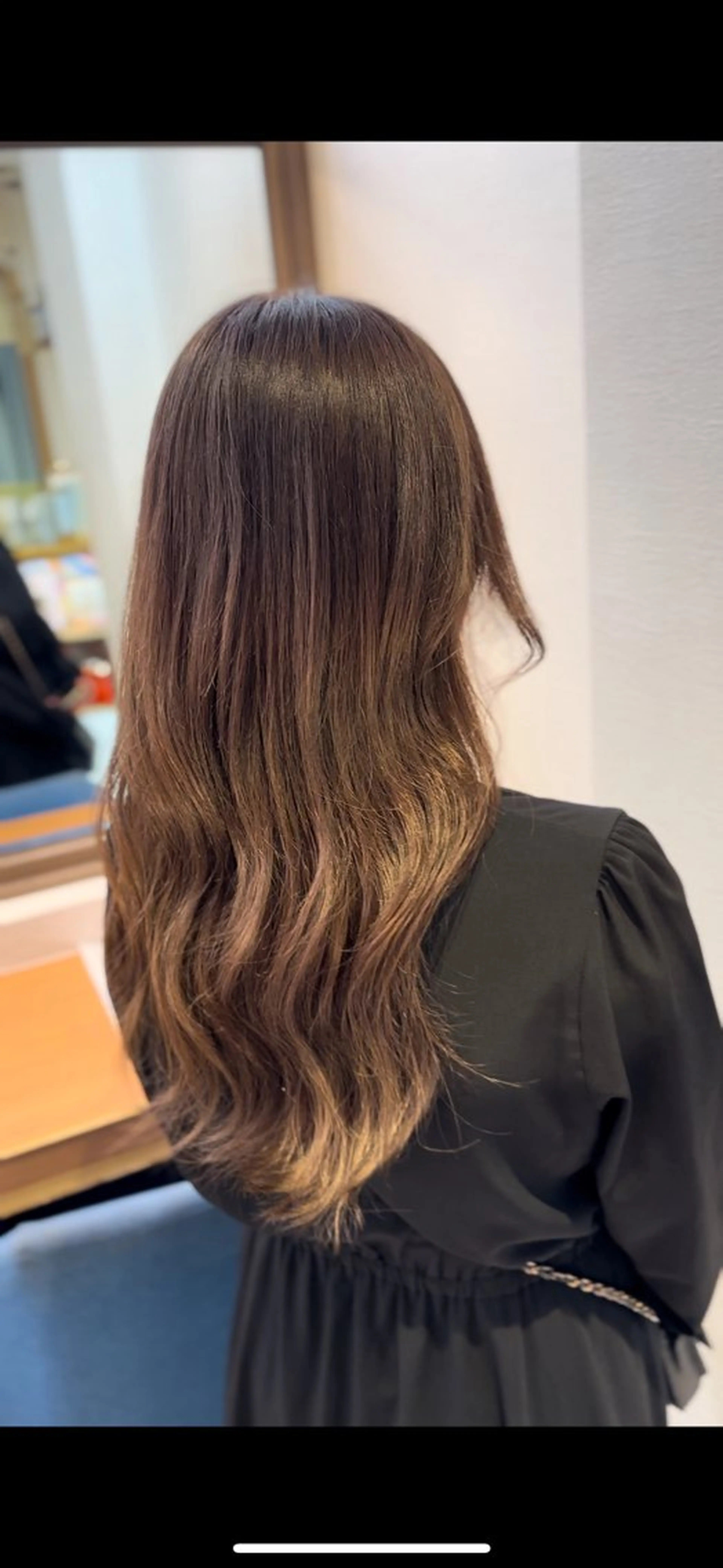 ロング カラー ❤︎韓国レイヤー/透 明感カラー/目黒のヘアスタイル