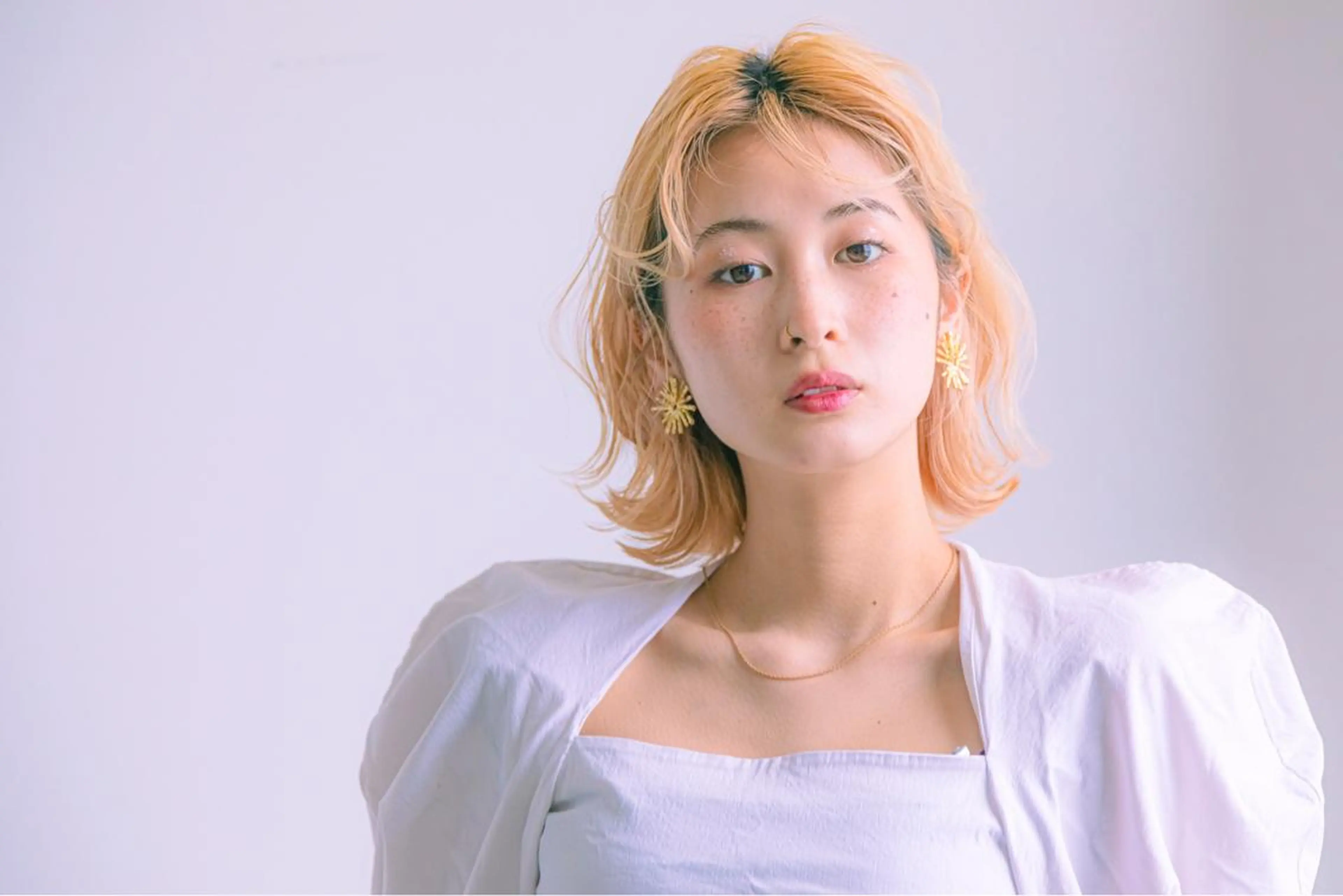 ミディアム SALOWIN    銀座RAY 2所属・yamashika honokaのヘアスタイル
