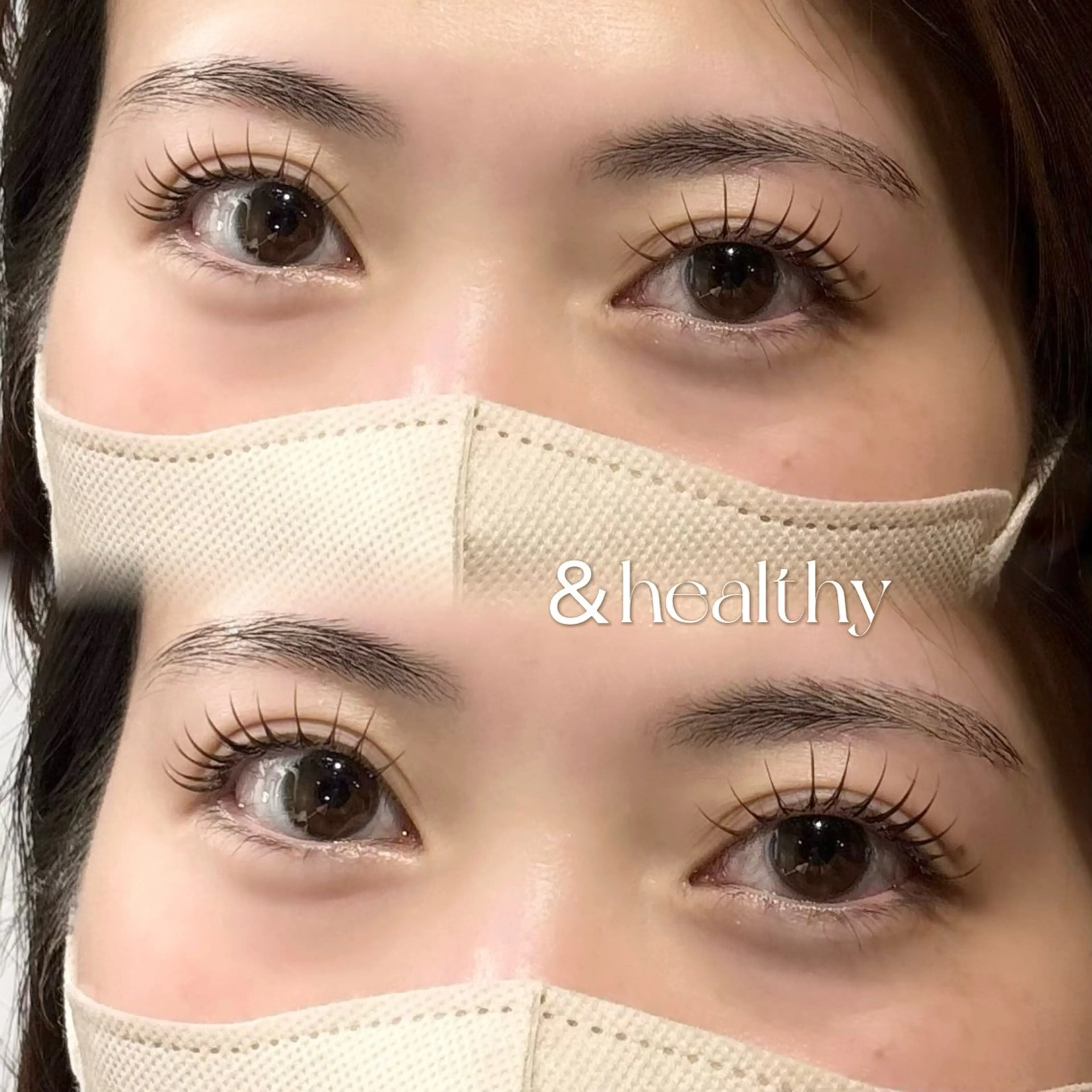 ＊Jrクーポン＊ 新メニュー🍒【＆healthy】フラット120本＋まつ毛パーマ⟡.·  オフなしの写真